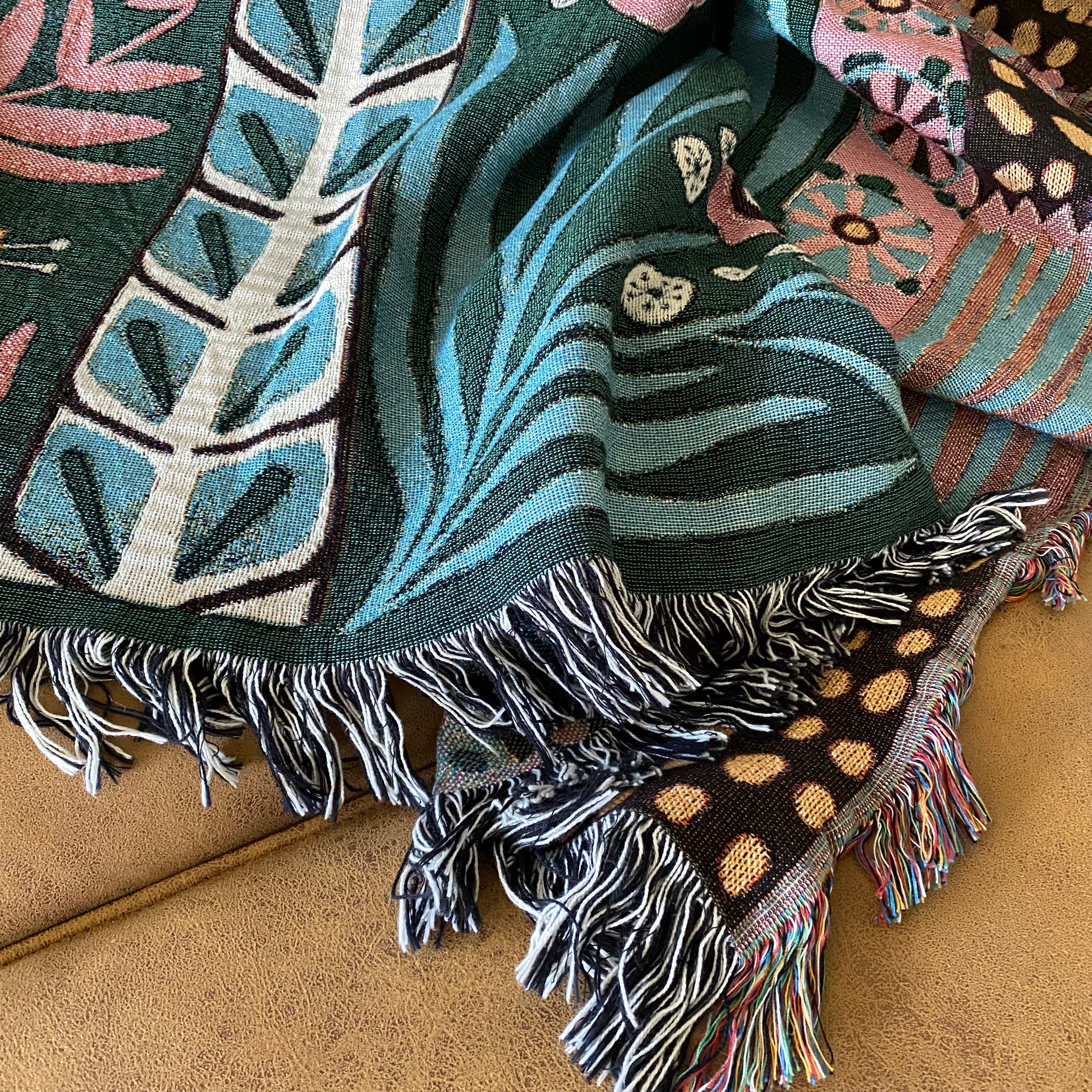 The H(OM)E Woven Blanket