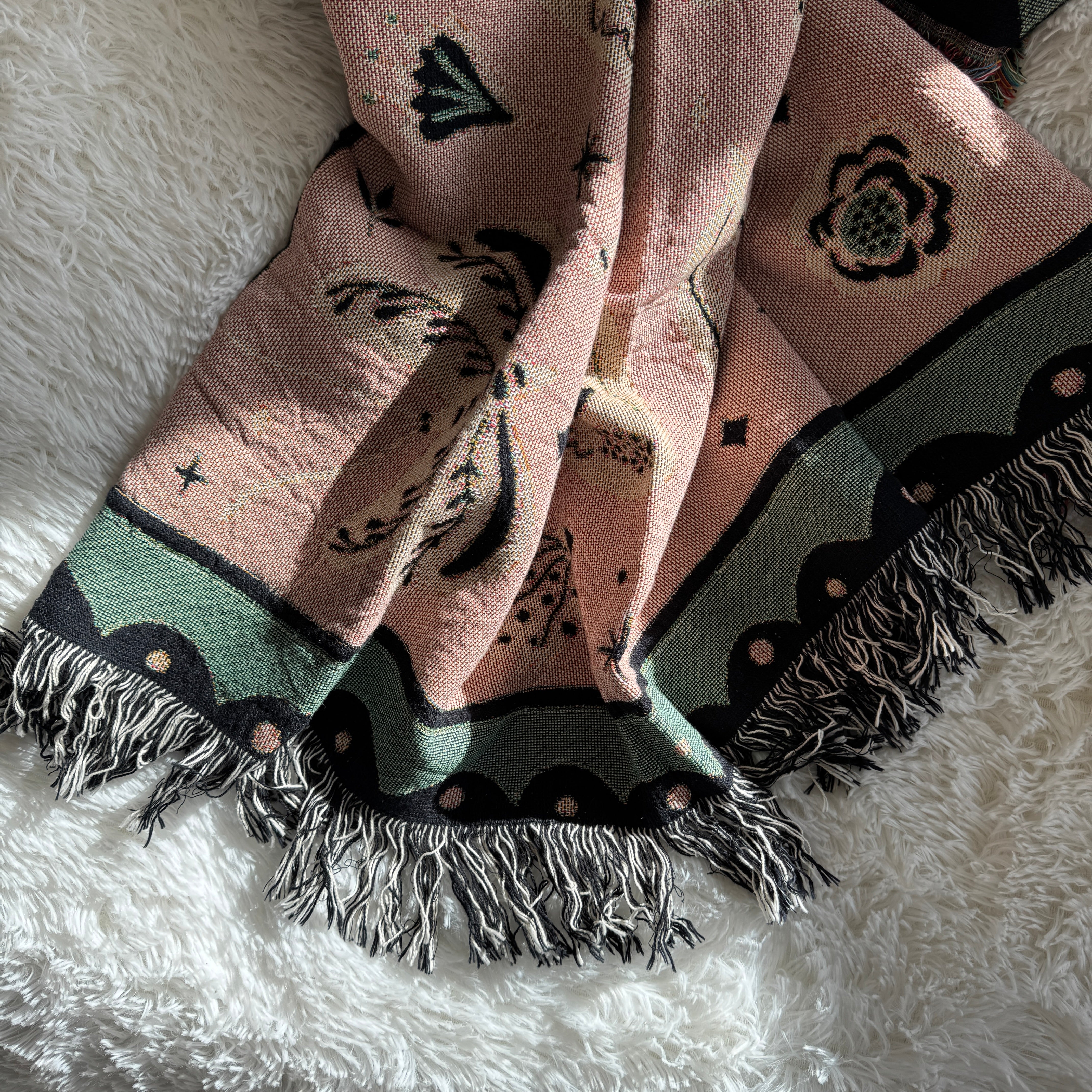 The Quiet Wings Woven Blanket
