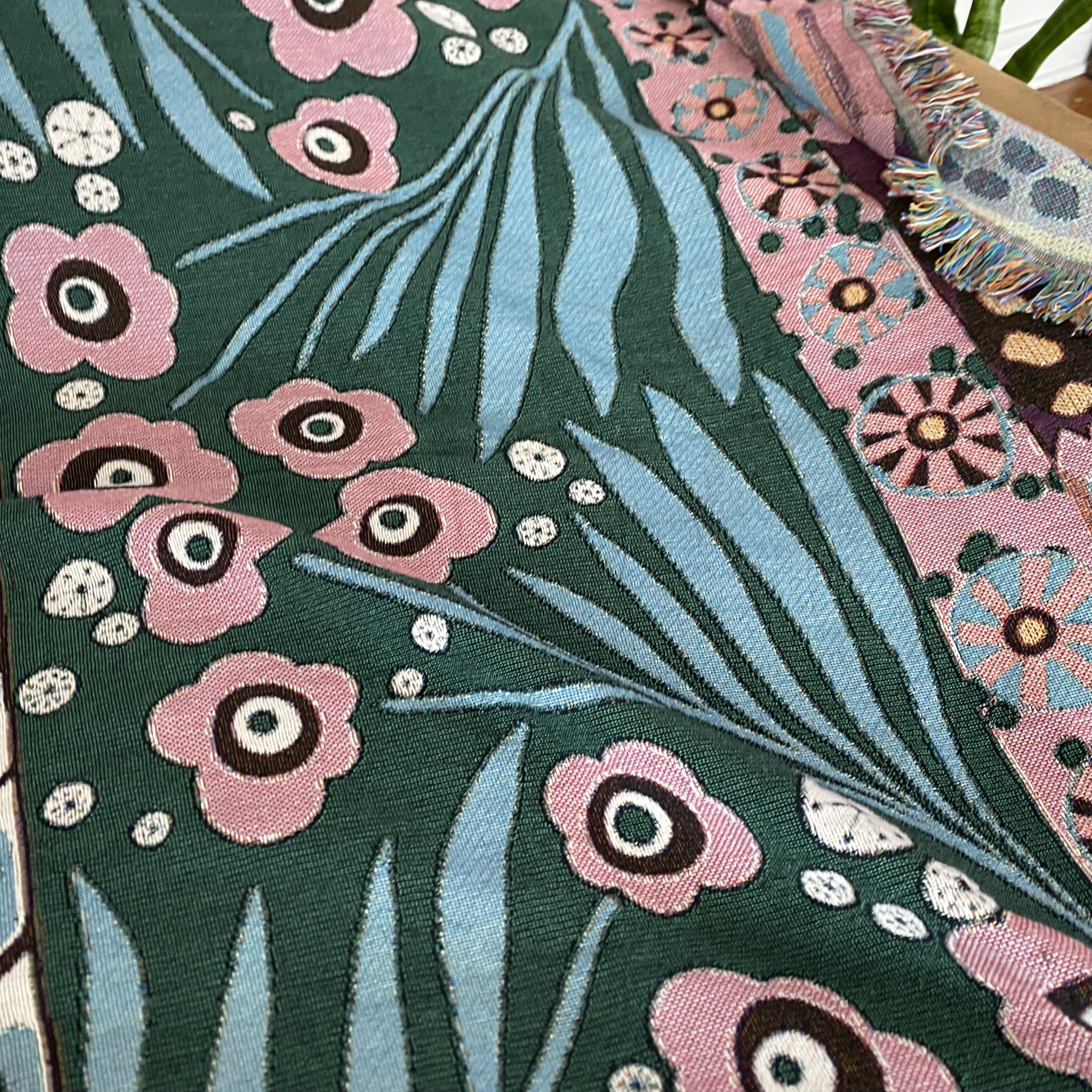 The H(OM)E Woven Blanket