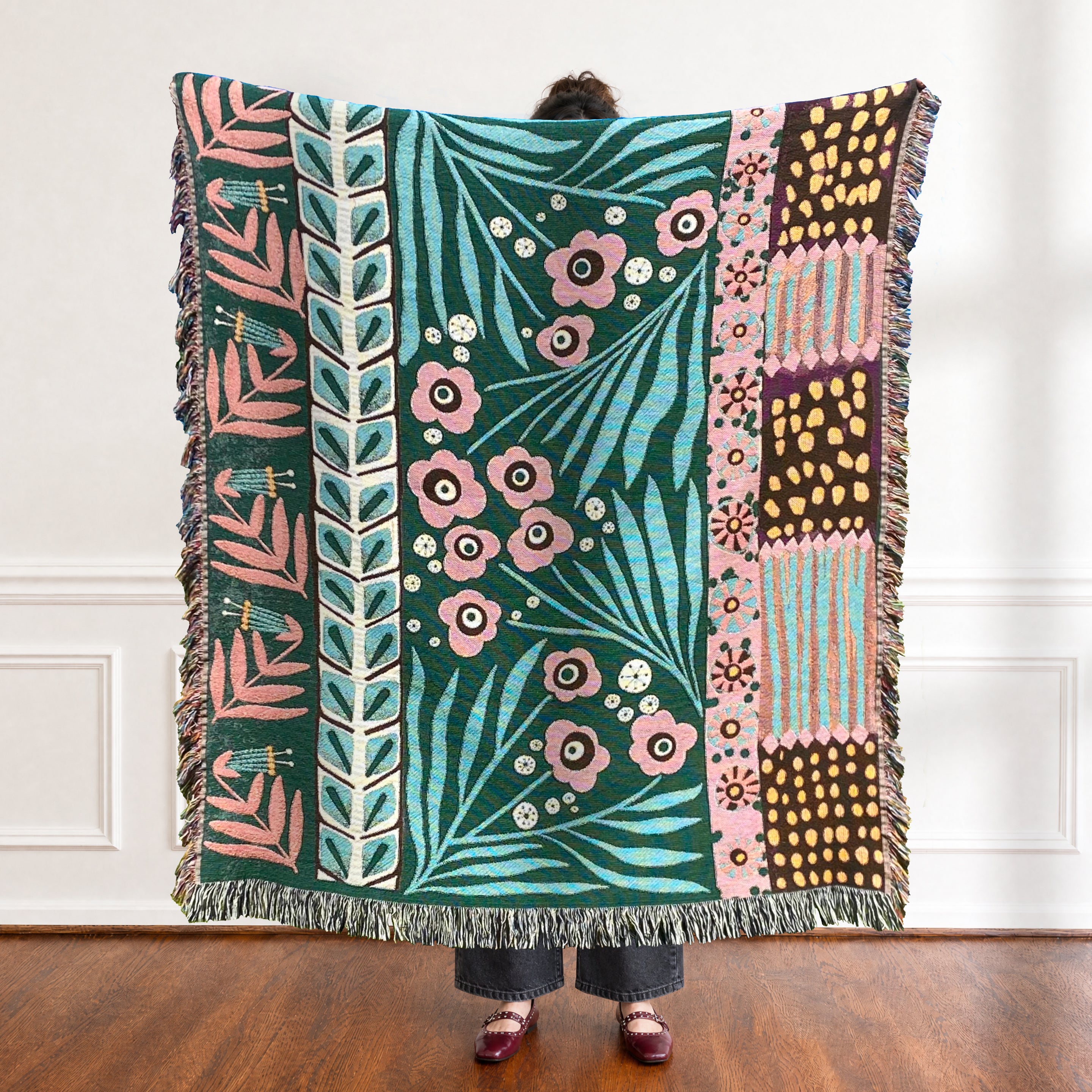 The H(OM)E Woven Blanket