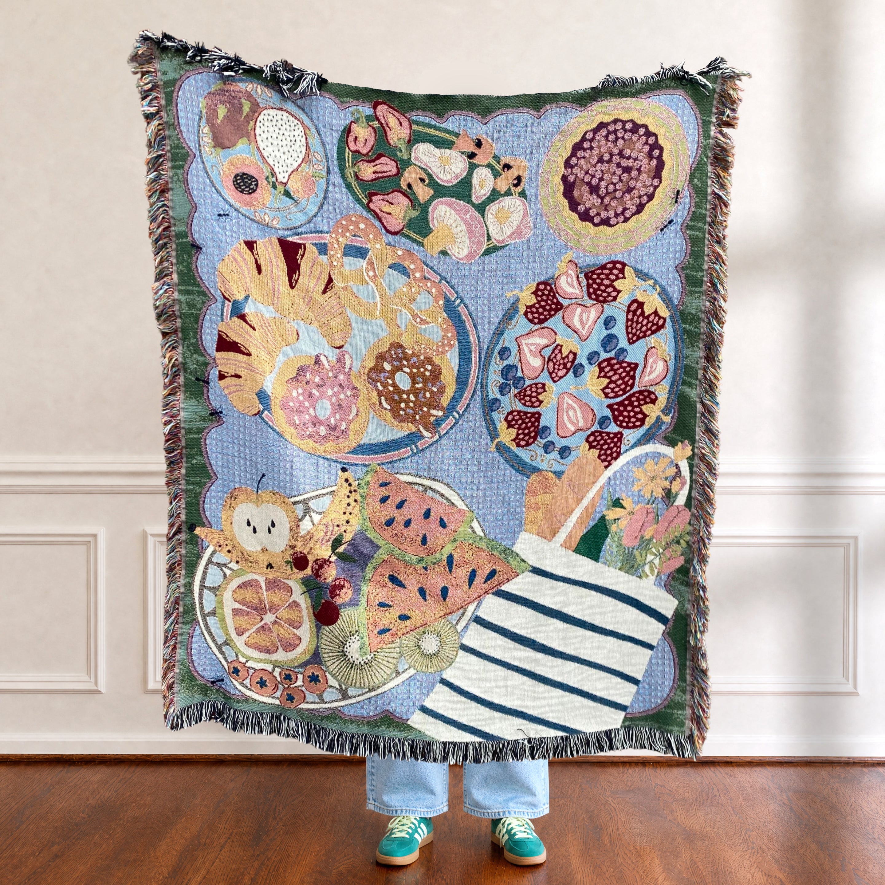 The Picnic Days Woven Blanket