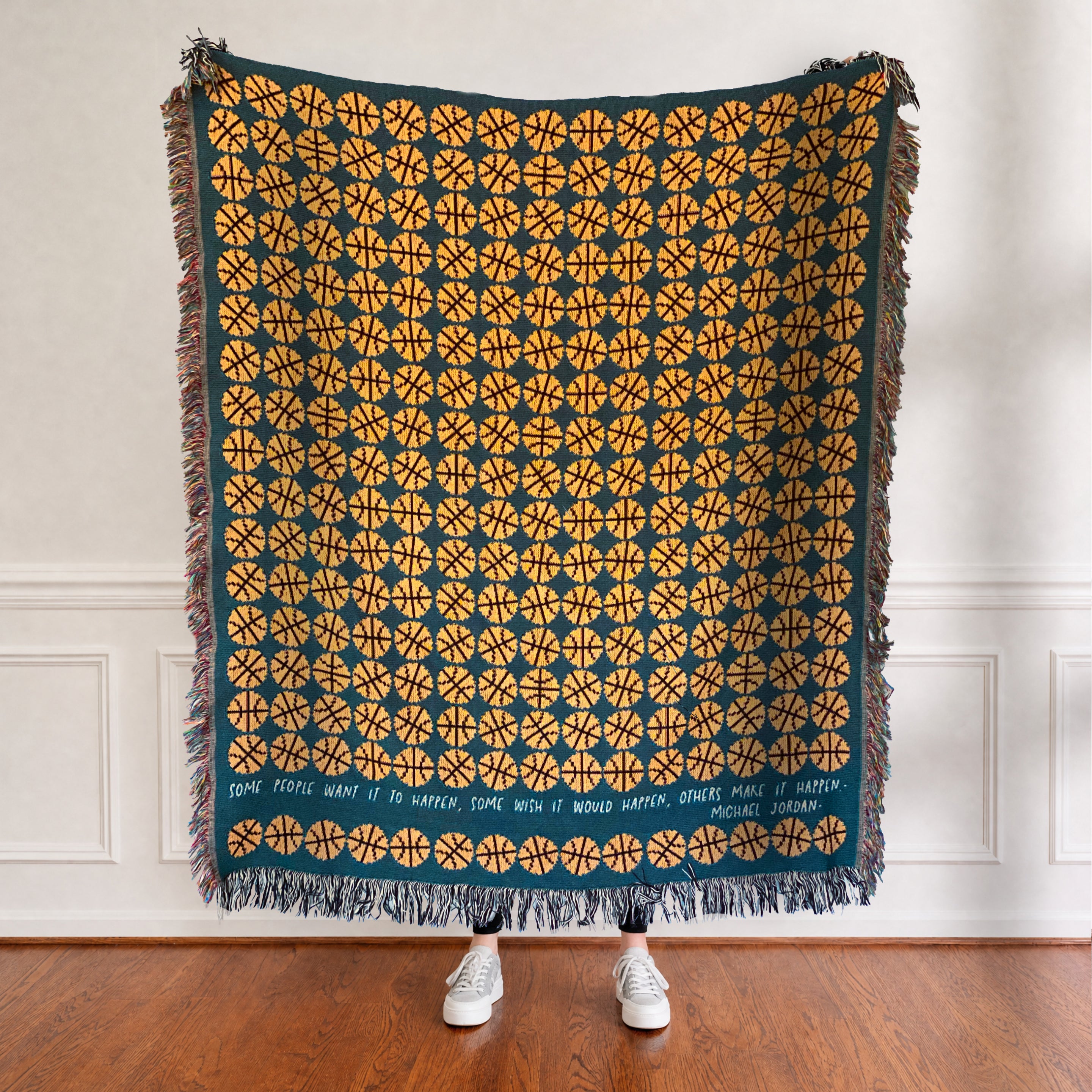 The Dream Team Woven Blanket