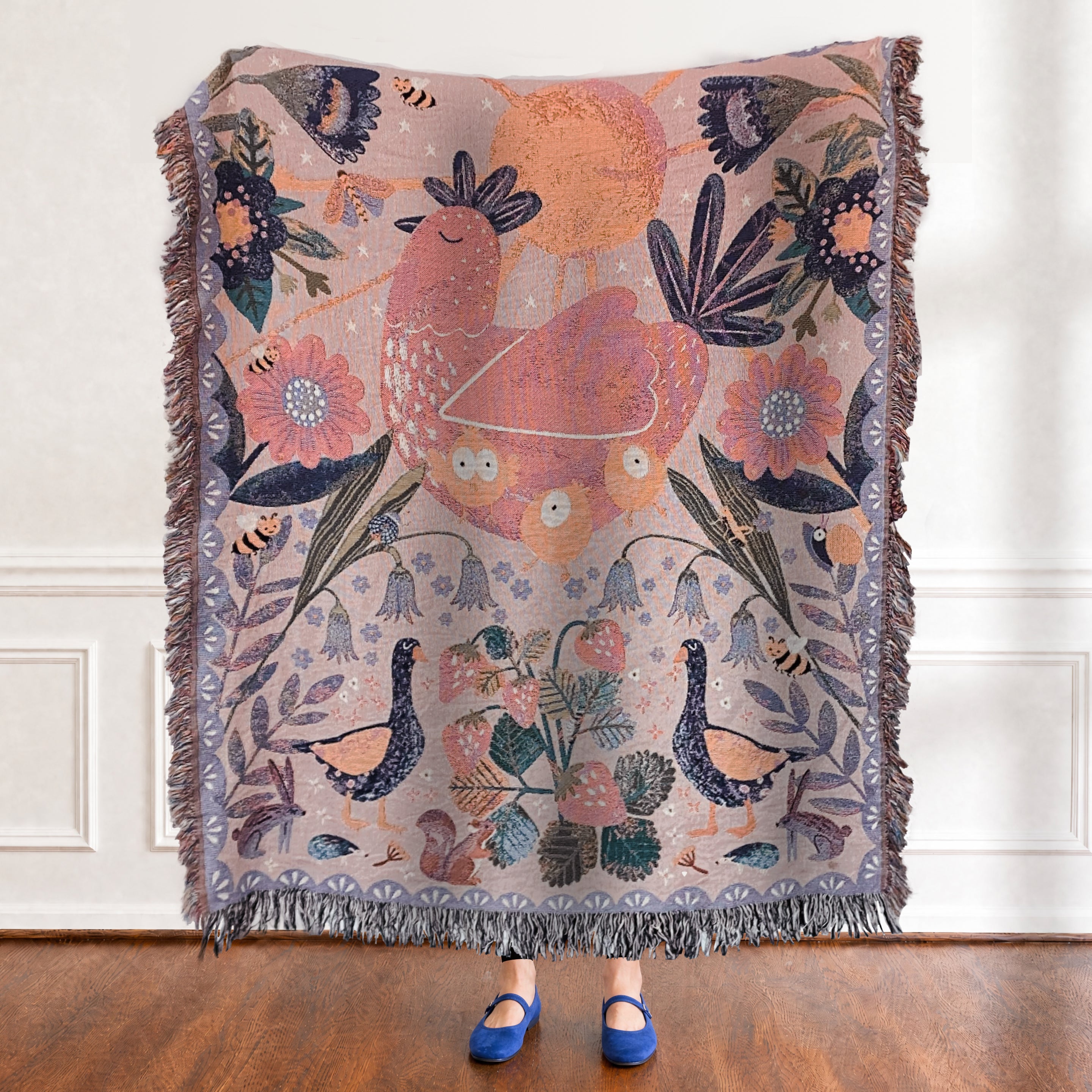 The Welcomie Woven Blanket