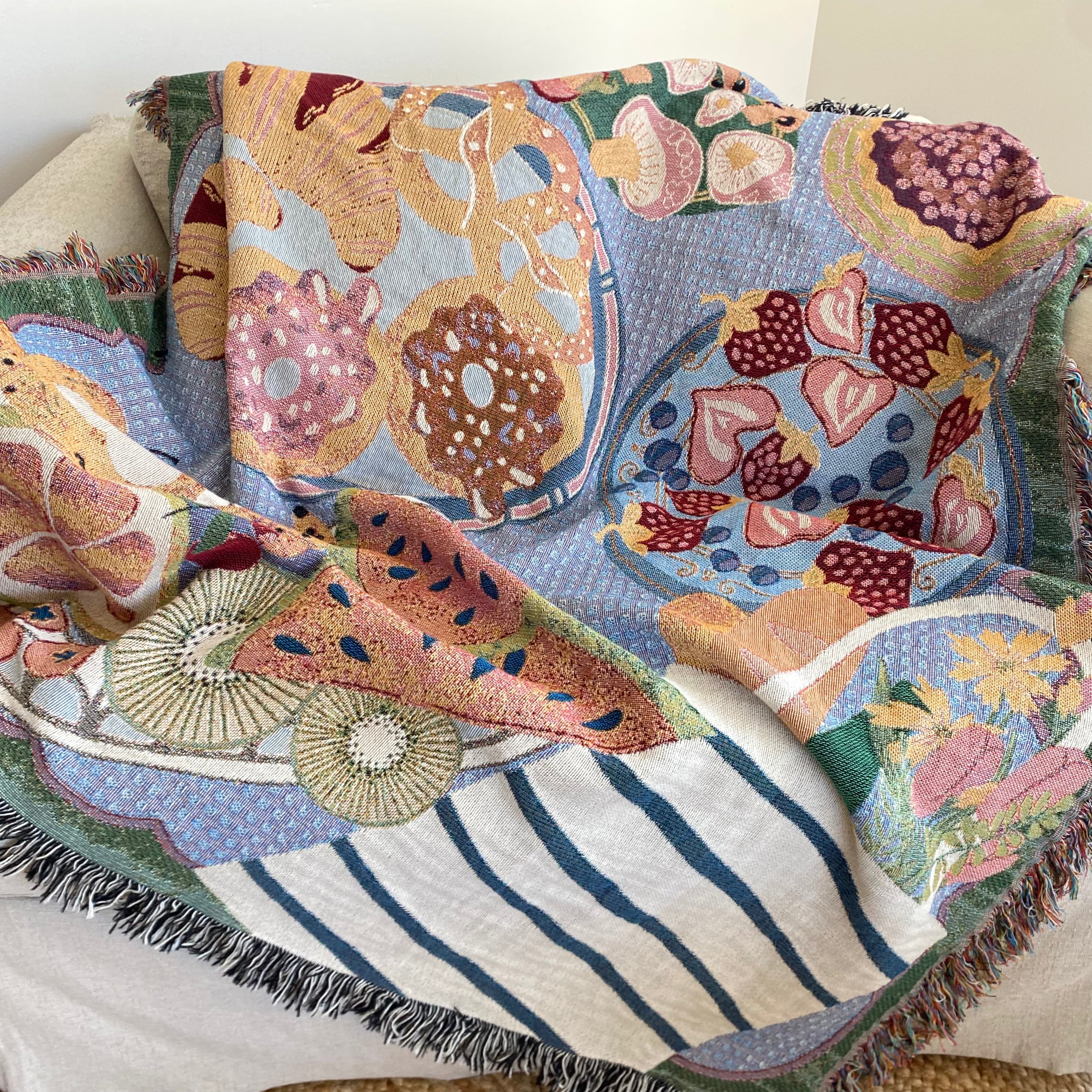 The Picnic Days Woven Blanket