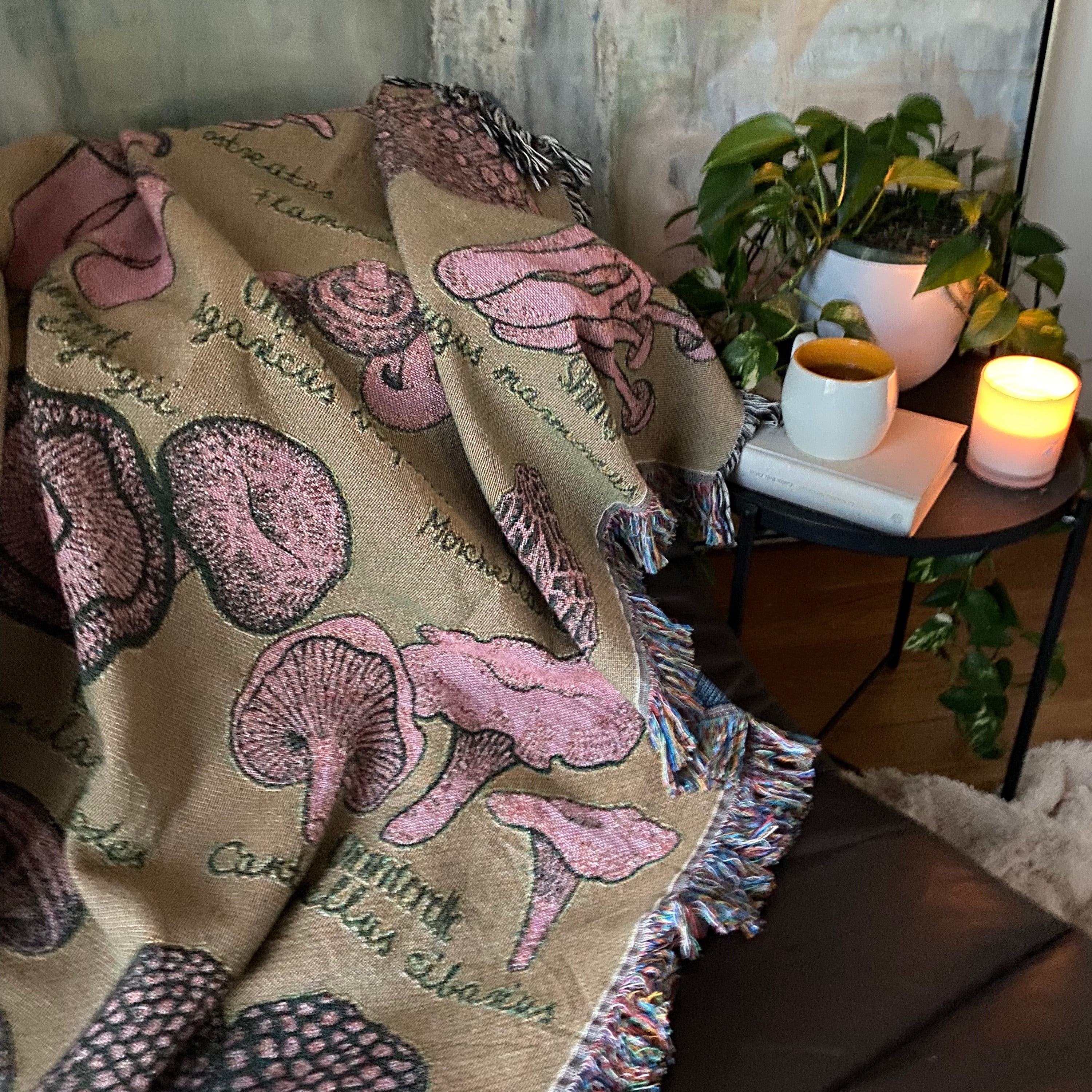 The Wild Harvest Woven Blanket