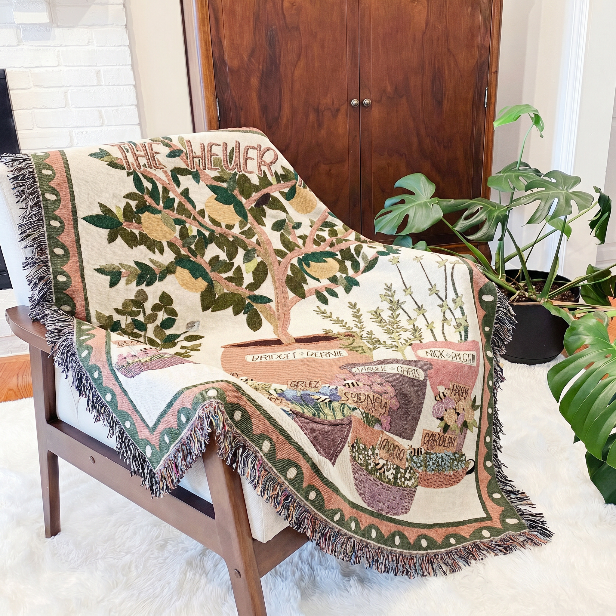 The Our Family Woven Blanket