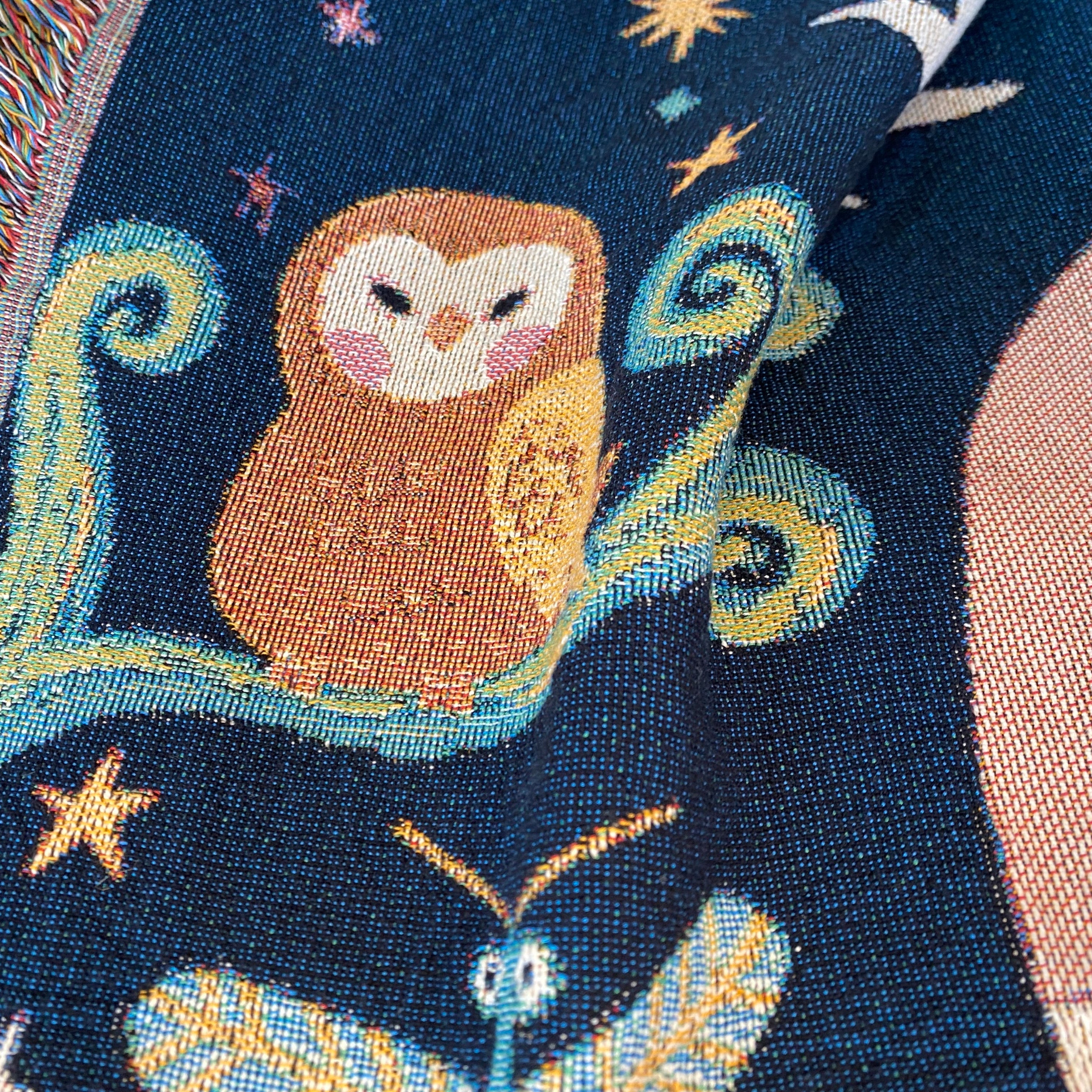 The She Moon Woven Blanket