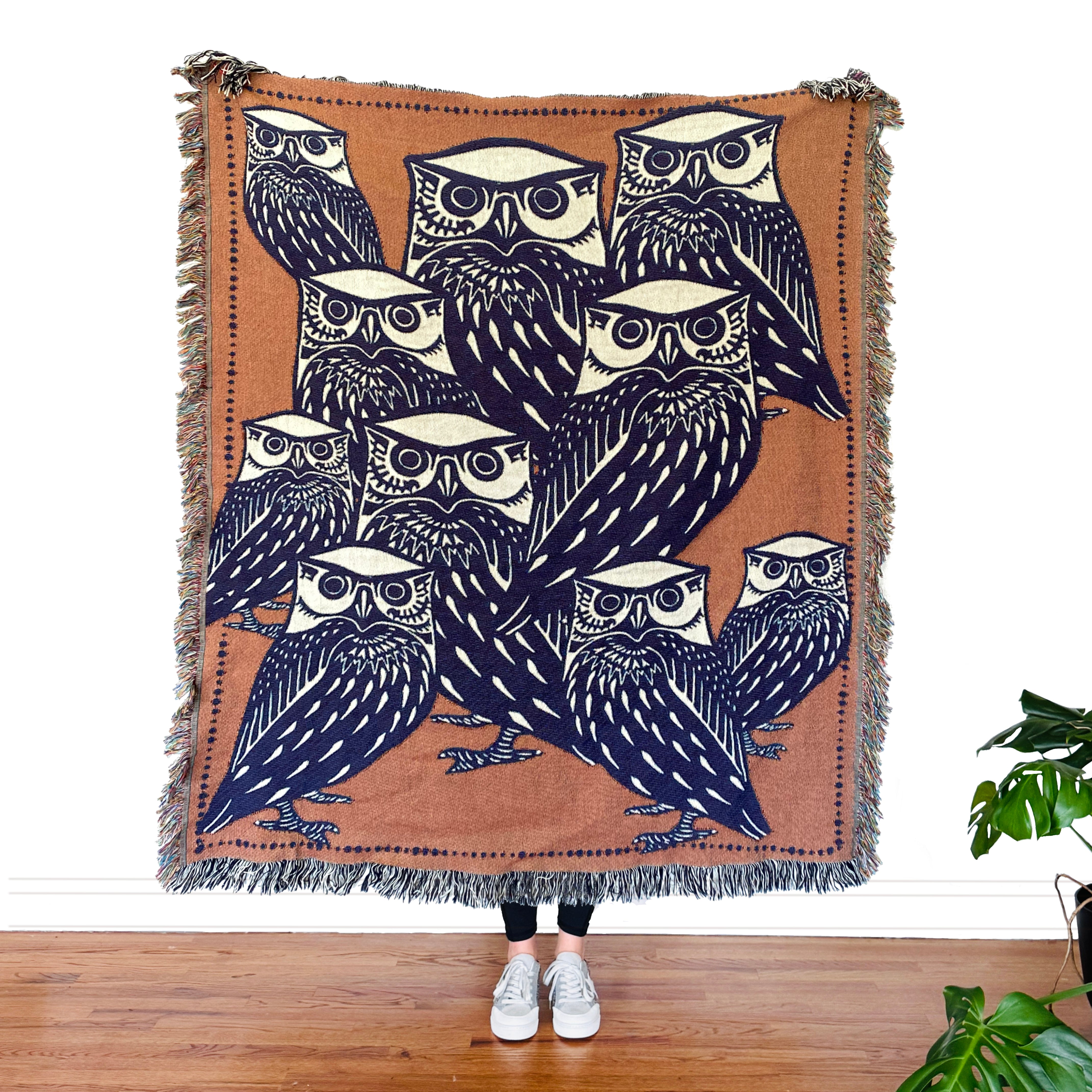 The Watcher Woven Blanket