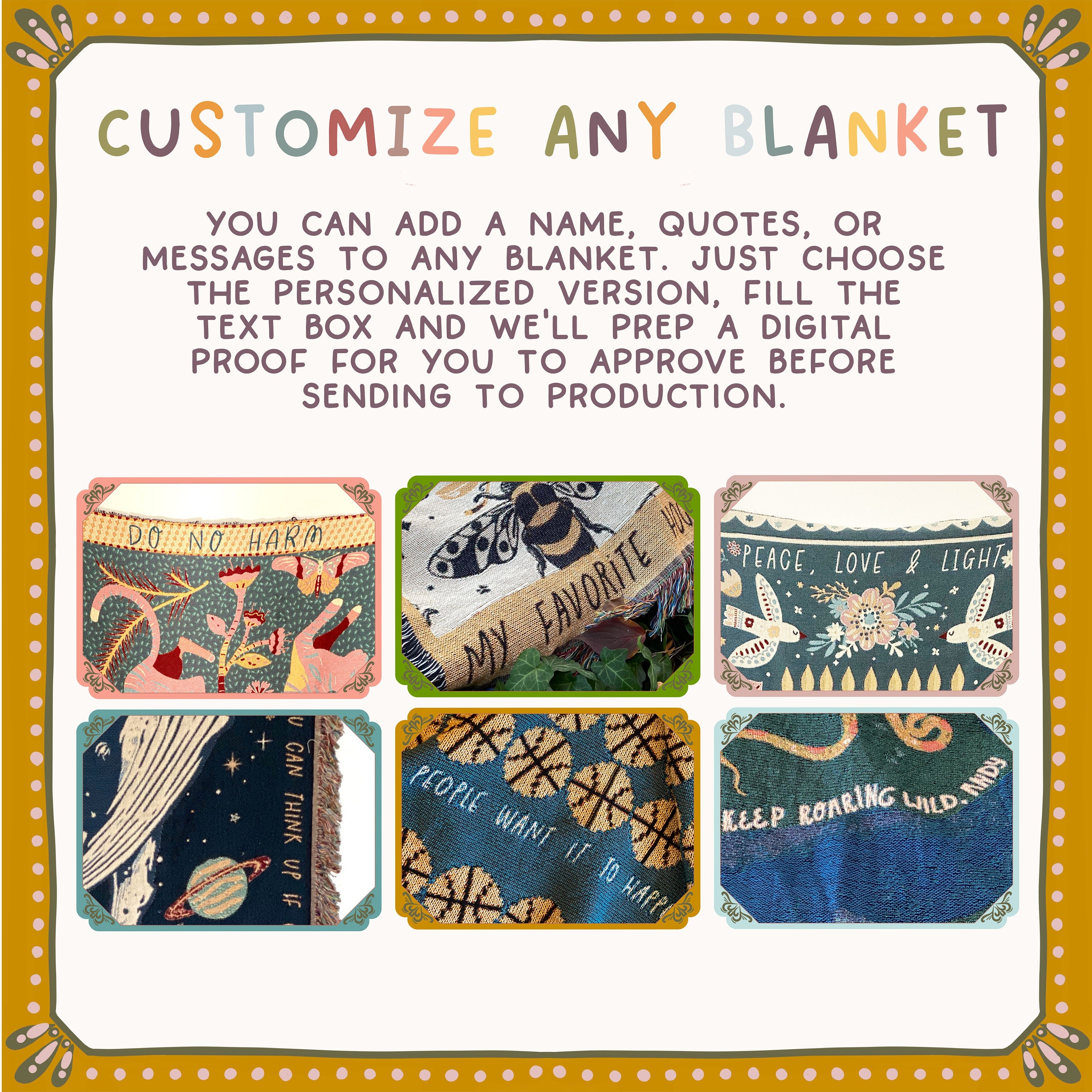 Whimsical Woven Blanket, Magical Forest Woven Tapestry, Decorative Throw, Garden Throw Blanket, Booknook Blanket, Moon Celestial Throw Couch