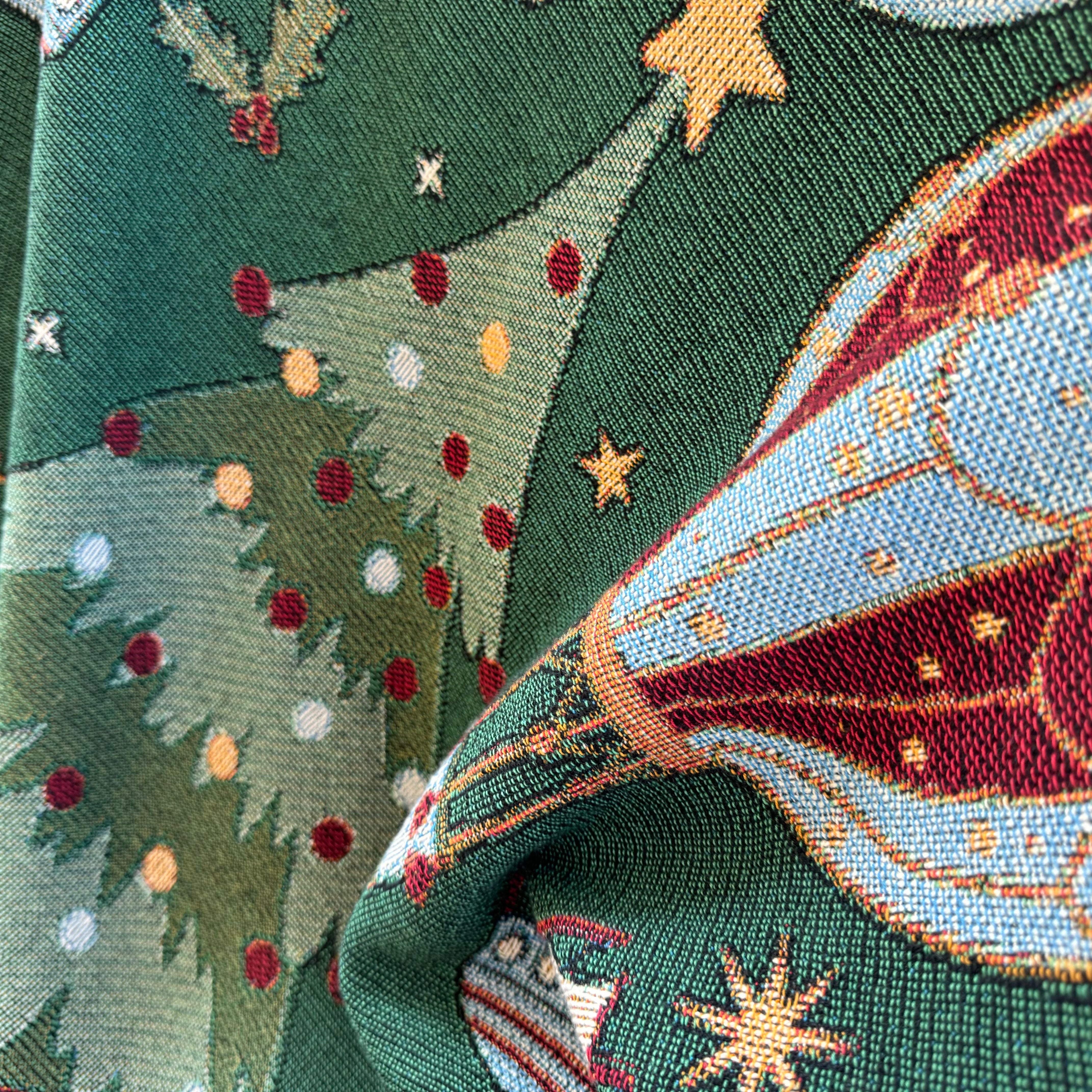The Christmas Morning Woven Blanket
