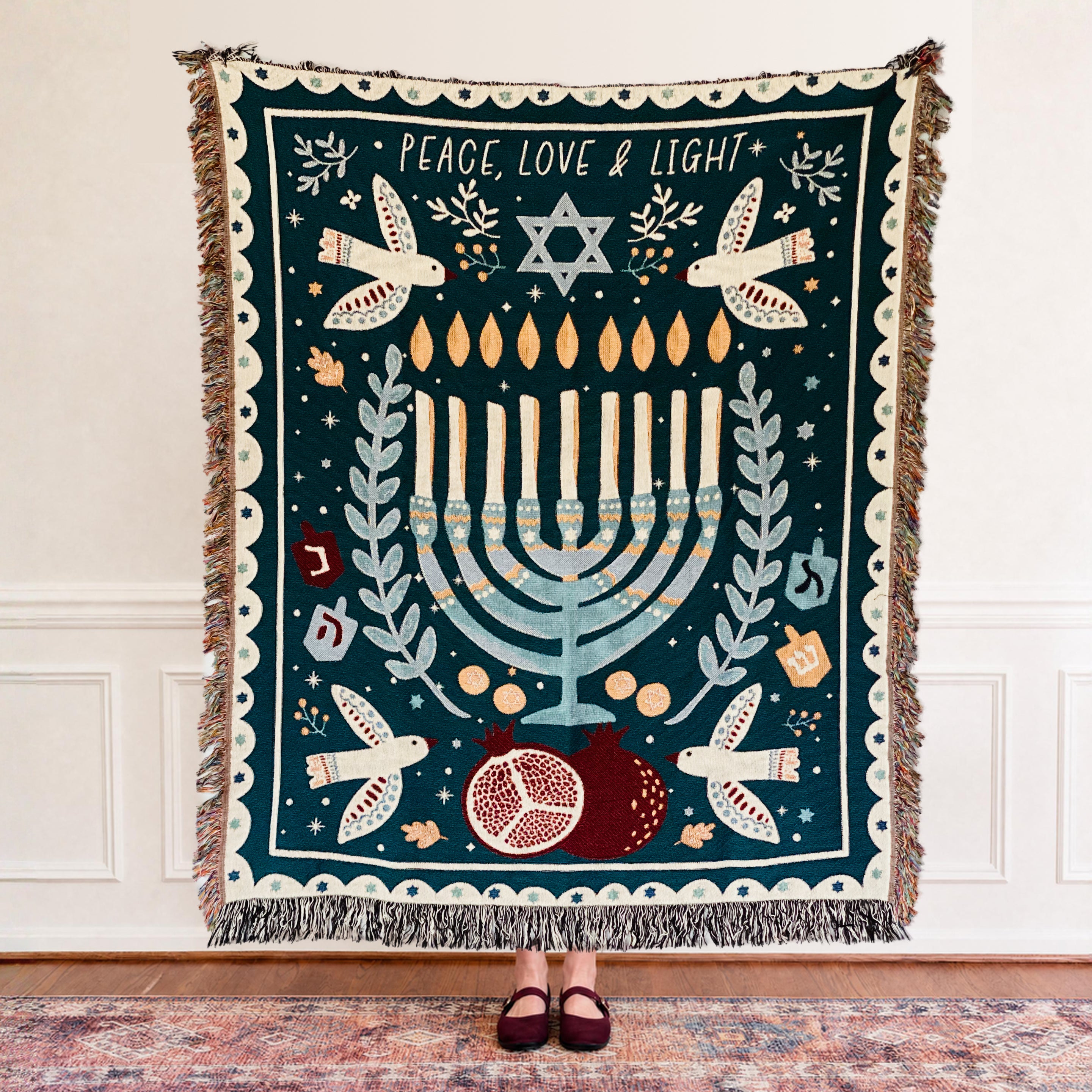 The Lightkeeper Woven Blanket