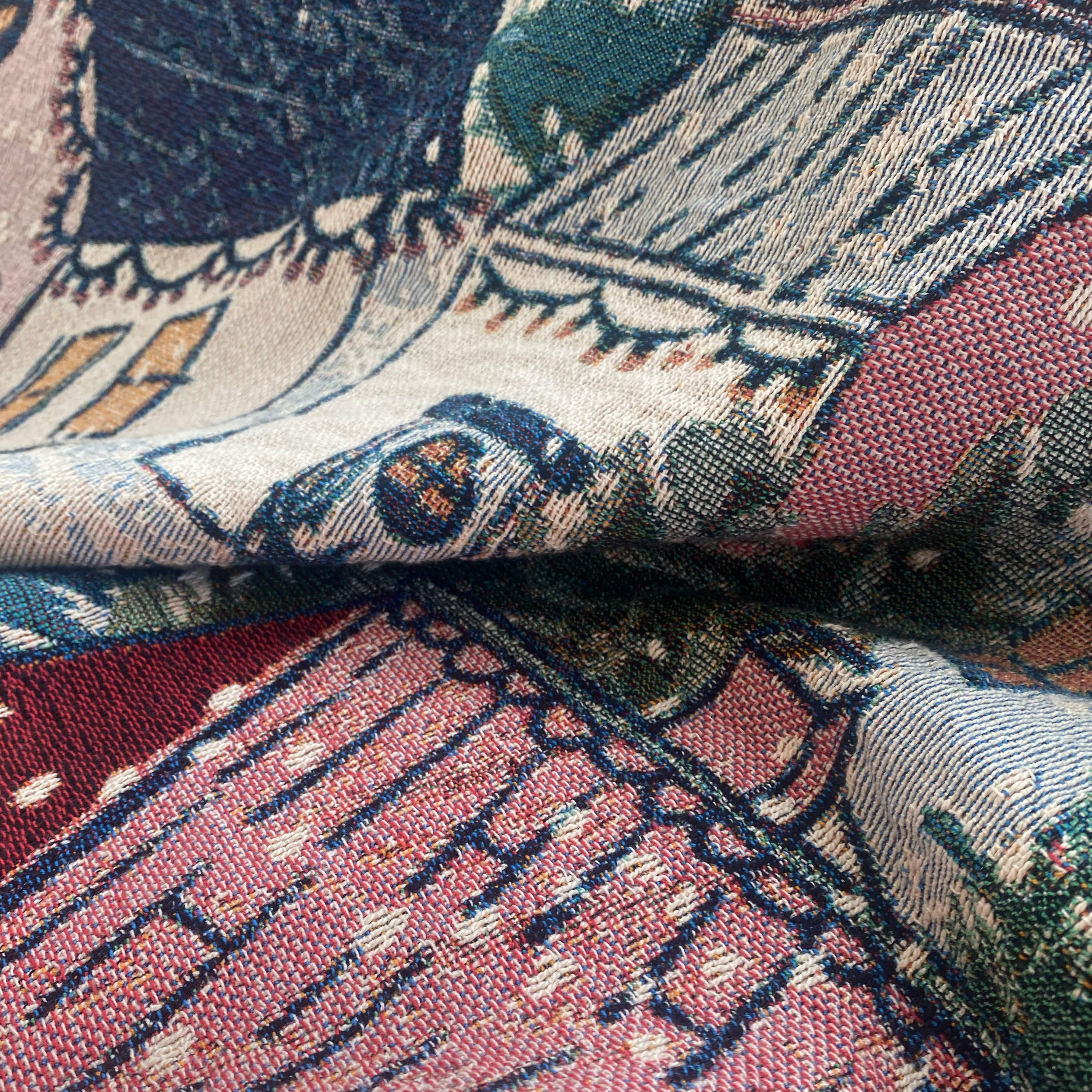 The Winter Village Woven Blanket