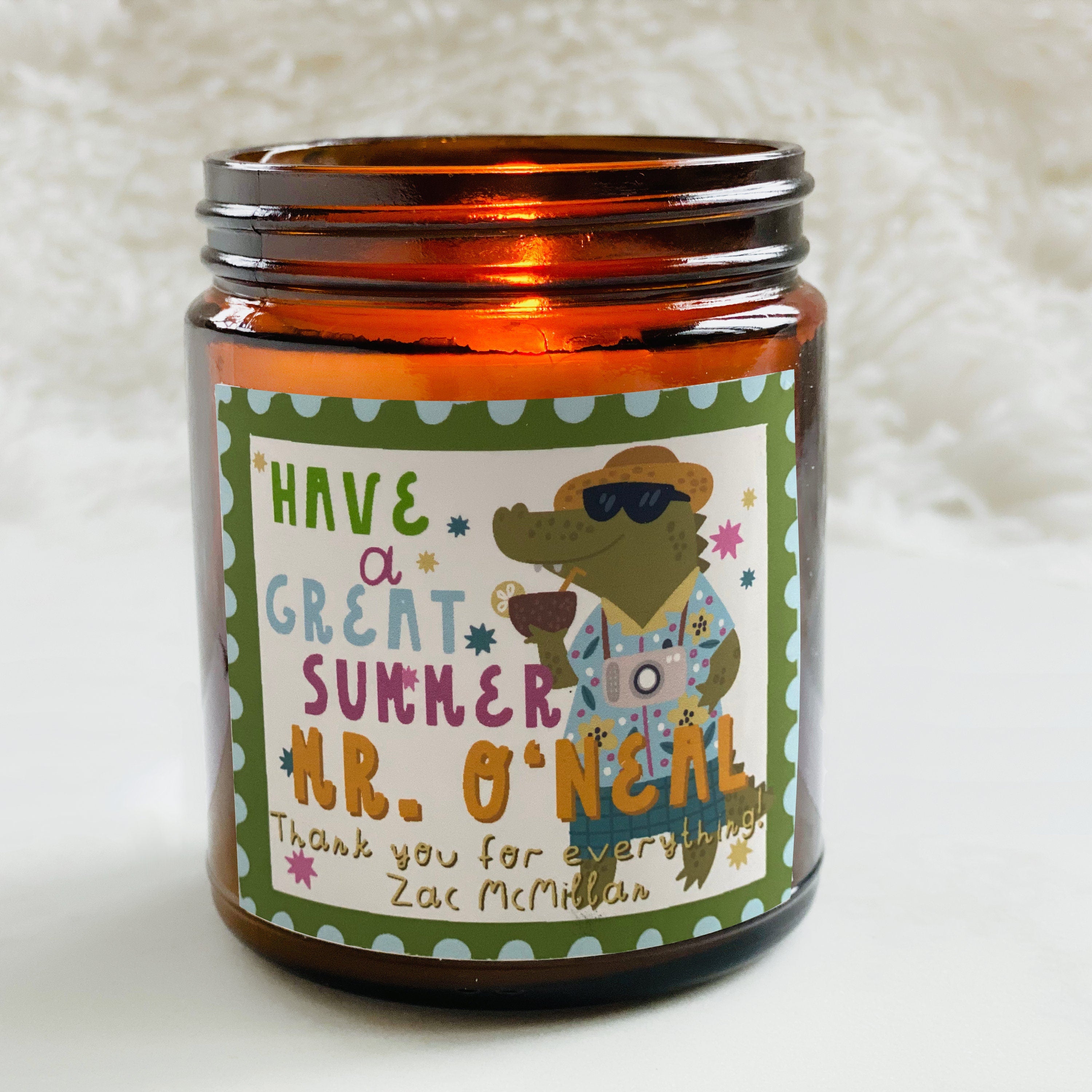 Custom Gift For Teacher Candle for Classroom Decor Teacher Appreciation Gifts Personalized Candle for Teacher End Of School Gift For Teacher