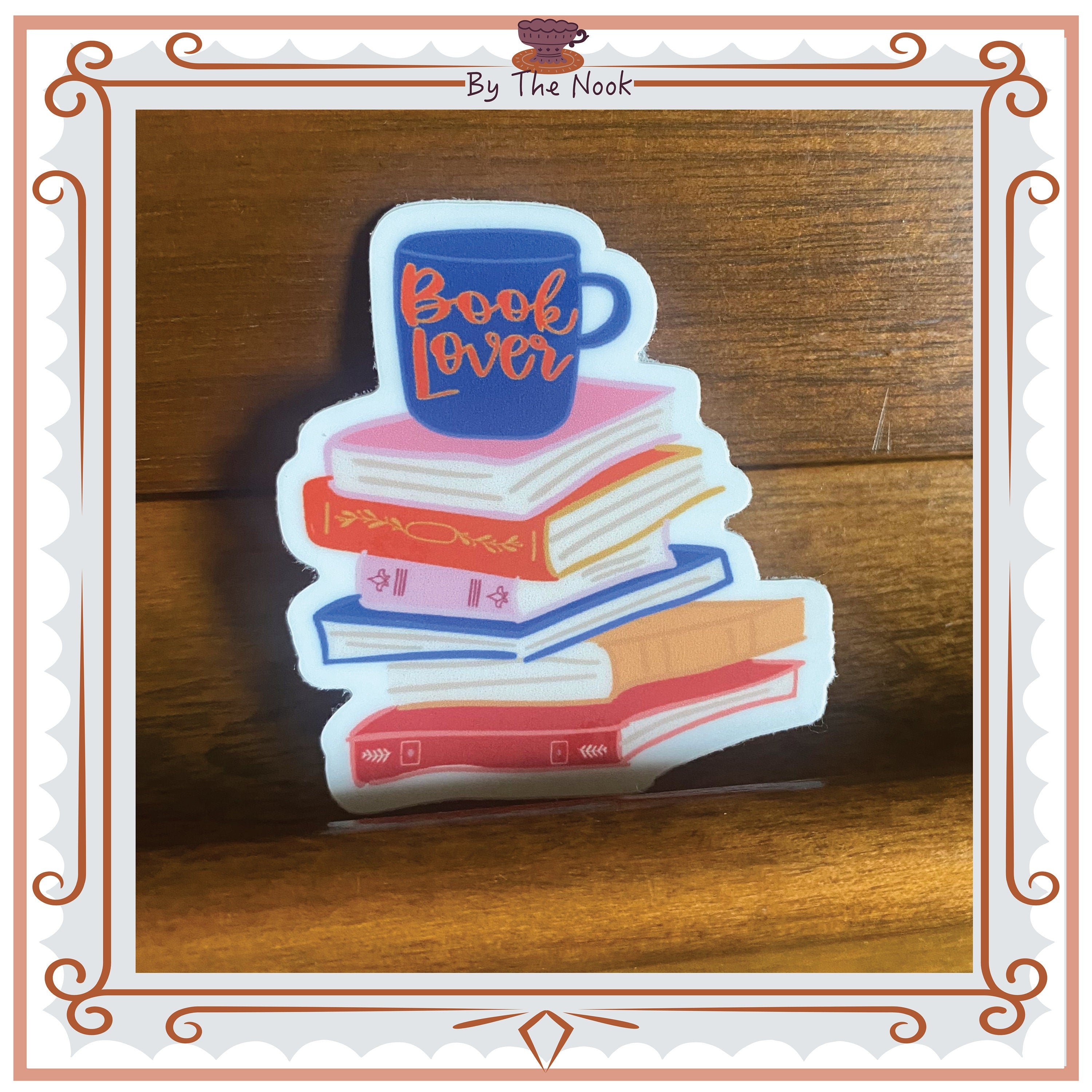 Bookish Sticker, Waterbottle Sticker, Book Lovers Gift, Planner Stickers, Readers Gift, Computer Sticker, Kindle Sticker