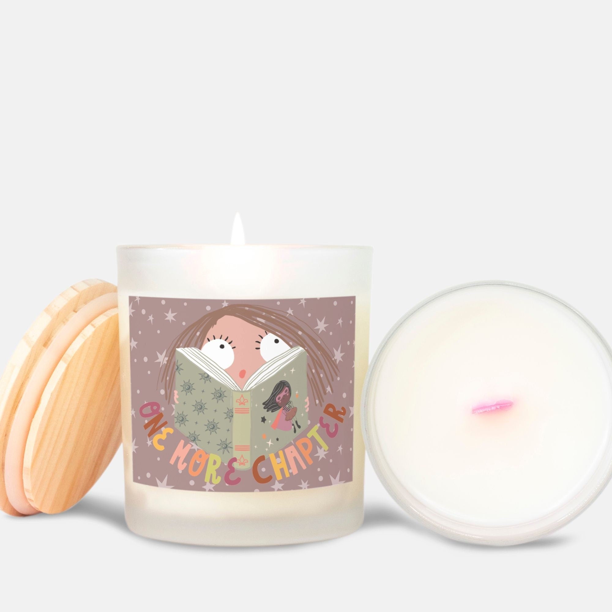 Bookish Gift for Girl Reader, Bookworm Gift, Book Candle, Candle For reader, Gift For Girl Friend, Birthday Gift For Girl