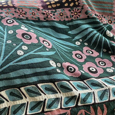 The H(OM)E Woven Blanket