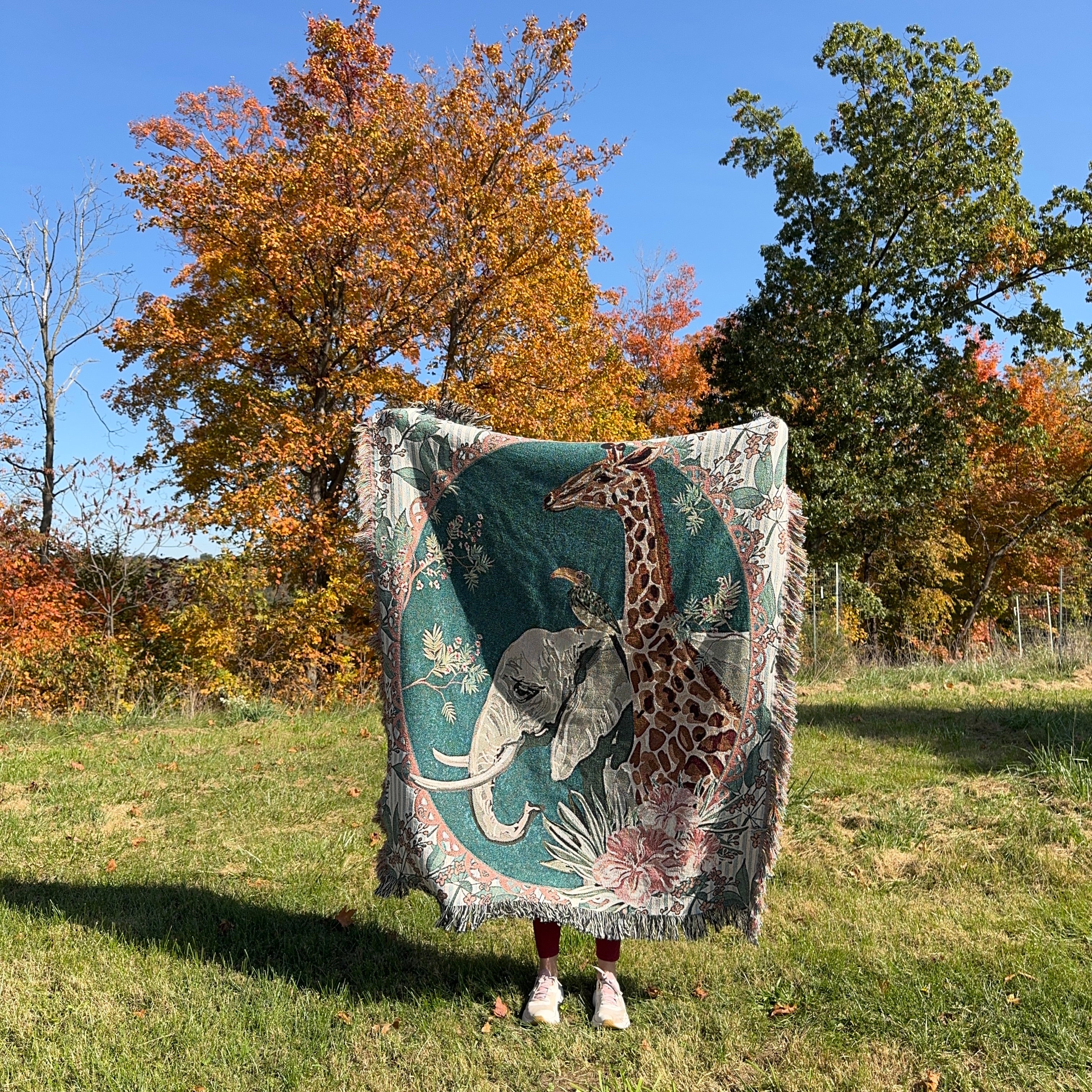 The Wise & Present Woven Blanket
