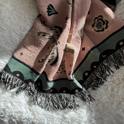 The Quiet Wings Woven Blanket