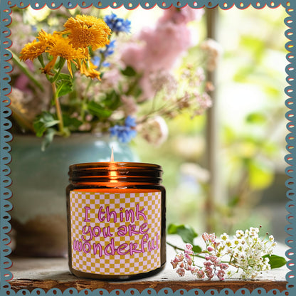 Aesthetic Scented Candle, Booknook Gift, Book Nook Decor, Cute Aesthetic Gift, Natural Soy Wax, Hygge time, Reading Nook