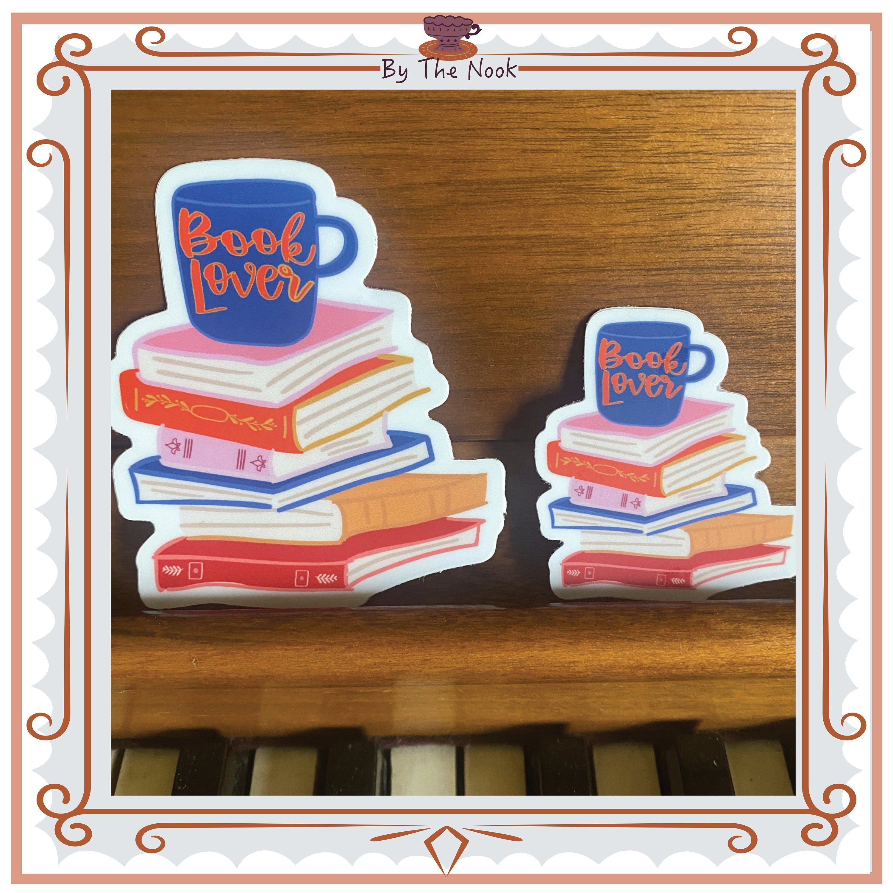 Bookish Sticker, Waterbottle Sticker, Book Lovers Gift, Planner Stickers, Readers Gift, Computer Sticker, Kindle Sticker