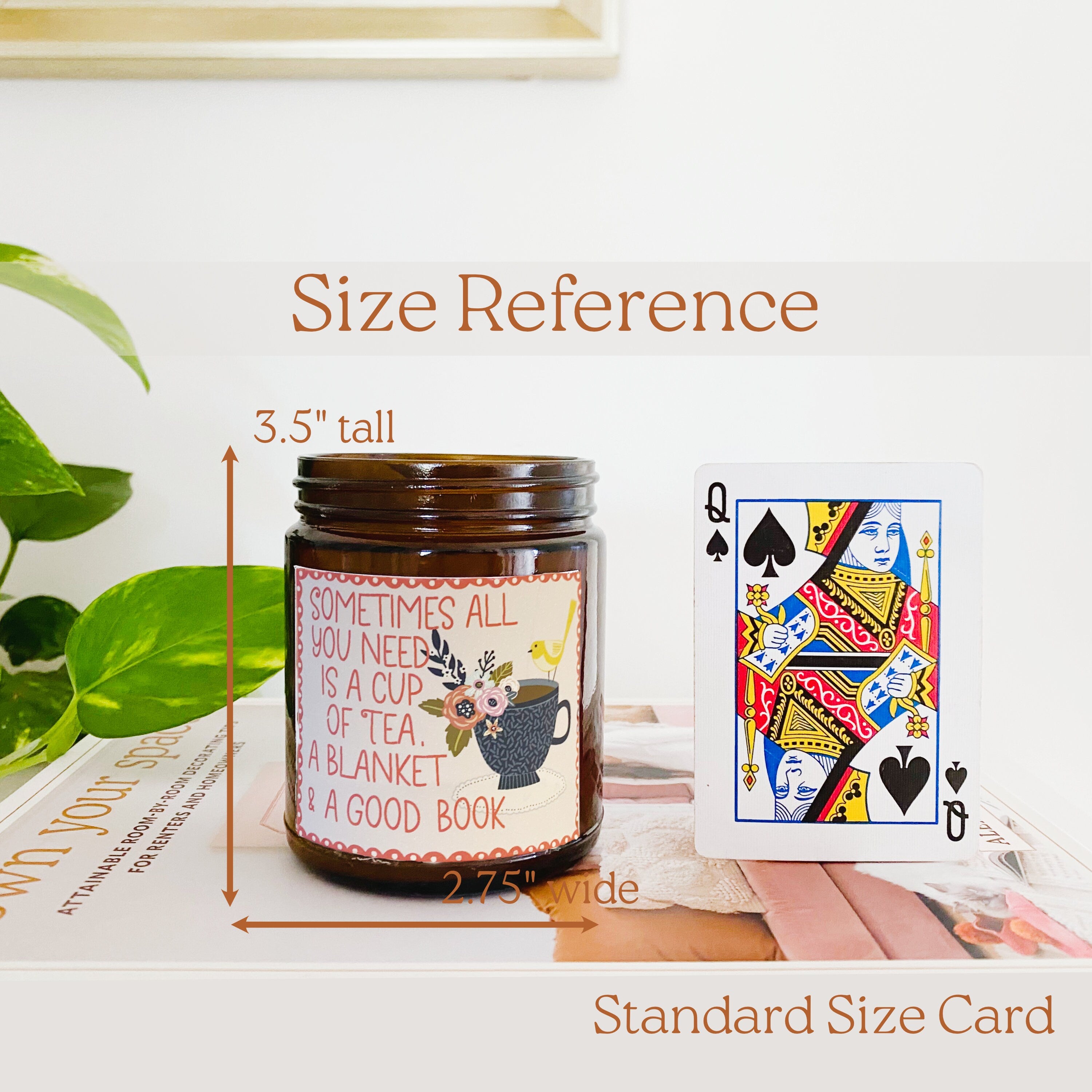 Personalized Scented Candle Mother's Day Gift Abuela Custom Candle Kitchen Island Decor Housewarming Gift for Grandma Vegan Soy Candle