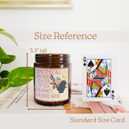 Personalized Scented Candle Mother's Day Gift Abuela Custom Candle Kitchen Island Decor Housewarming Gift for Grandma Vegan Soy Candle