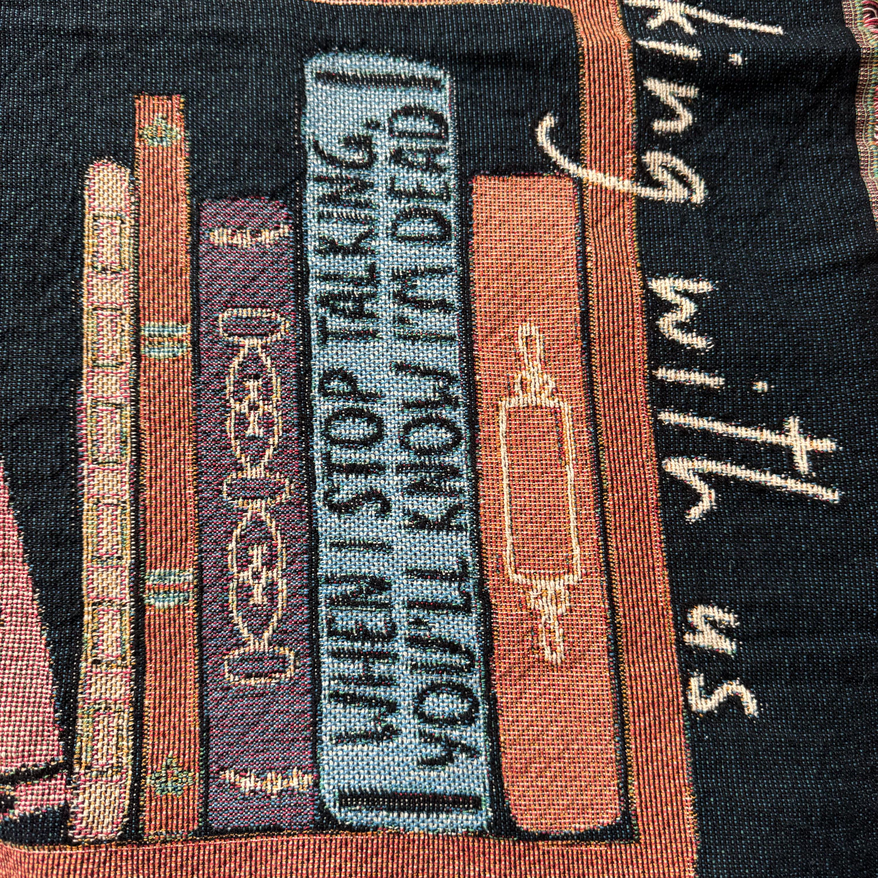 Favorite Books Blanket FULL CUSTOMIZATION Add-On