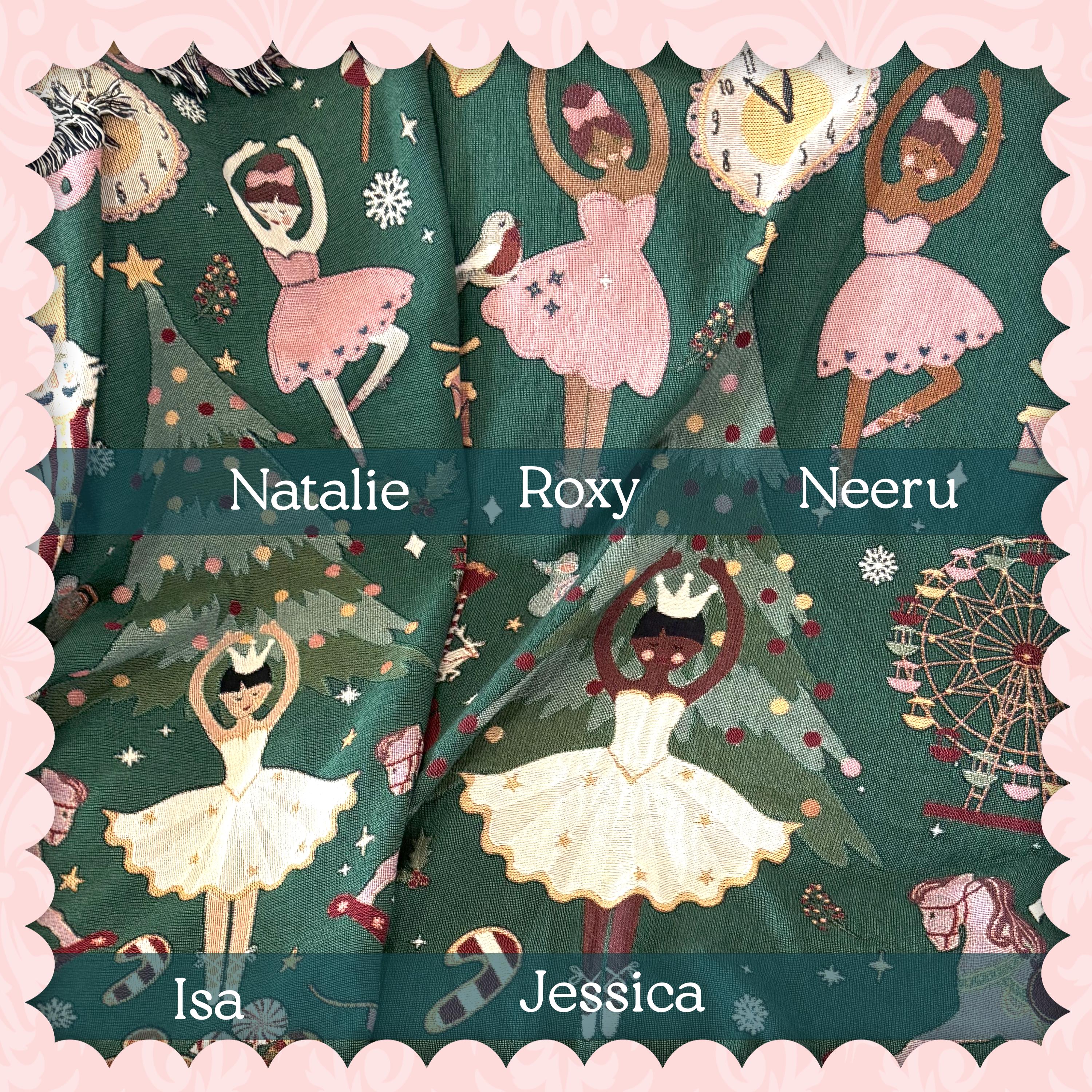 Christmas Woven Blanket Personalized Christmas Gift  Christmas Tree Decorations Tapestry Woven Blanket Cozy Holiday Decor