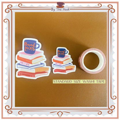 Bookish Sticker, Waterbottle Sticker, Book Lovers Gift, Planner Stickers, Readers Gift, Computer Sticker, Kindle Sticker