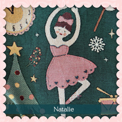Christmas Woven Blanket Personalized Christmas Gift  Christmas Tree Decorations Tapestry Woven Blanket Cozy Holiday Decor