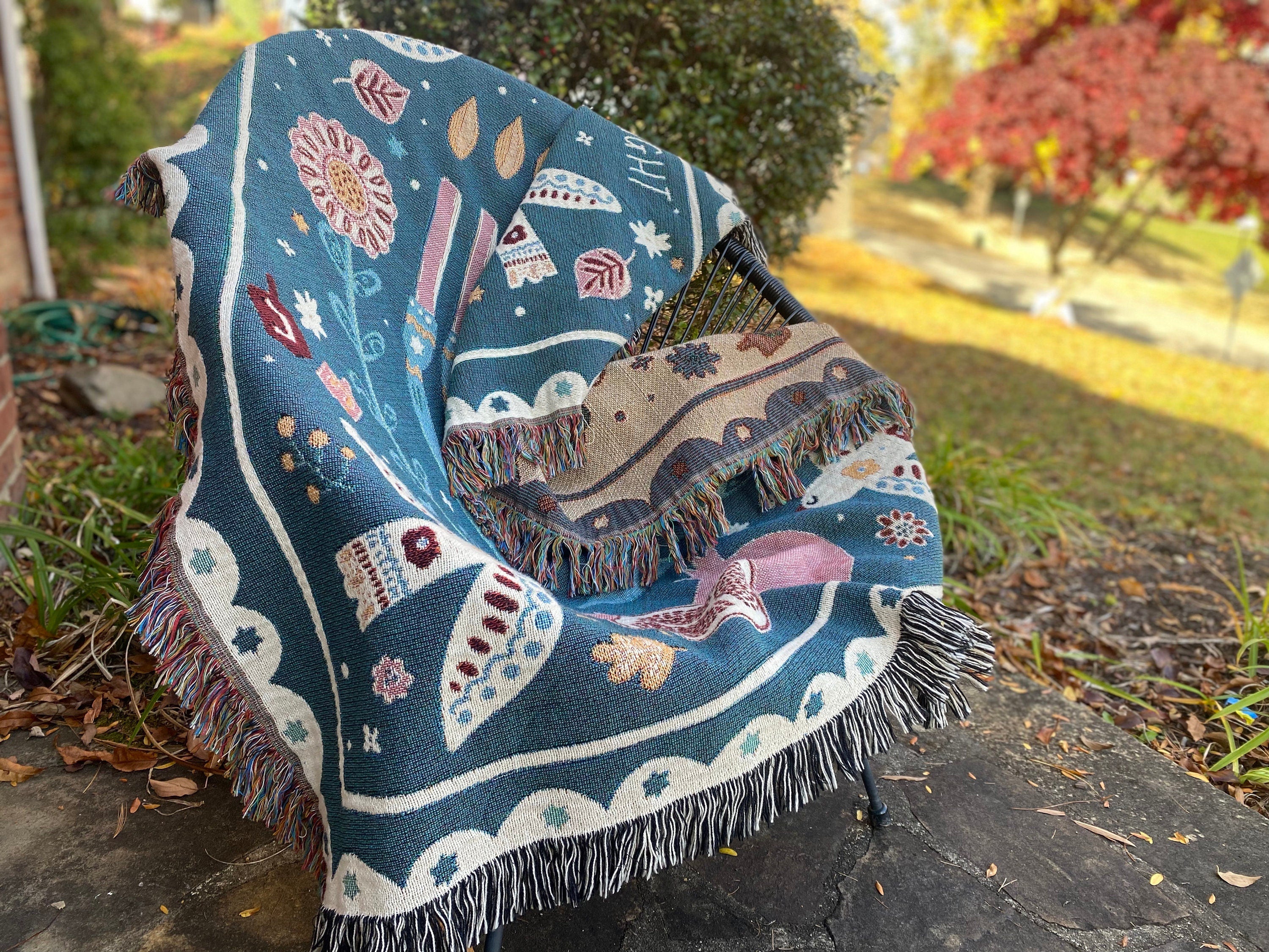 Personalized Hanukkah Gift Jewish Heritage Decor Modern Jewish Art Hanukkah Throw Blanket Jewish Blessing Gift Personalized Jewish Gift