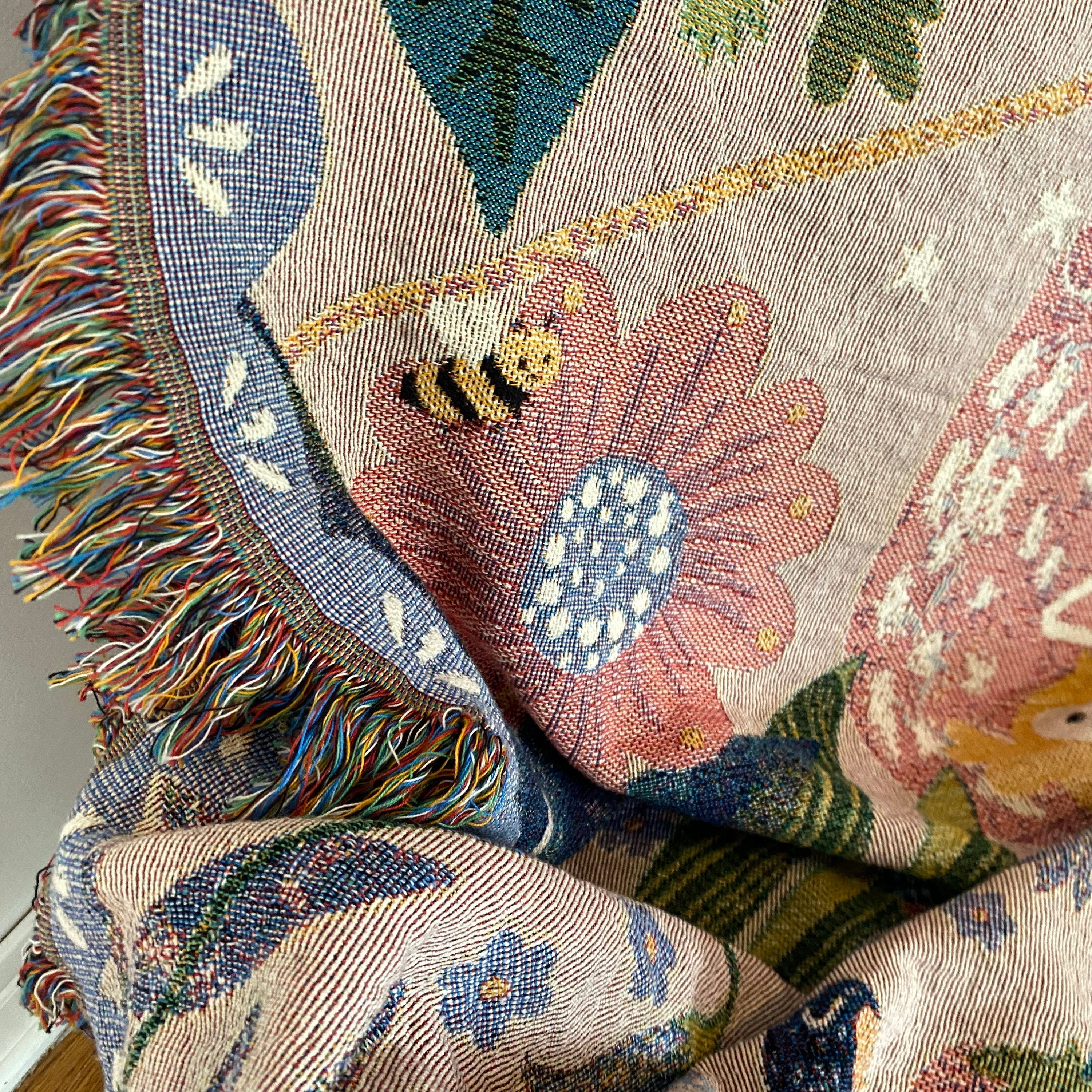 Chicken Mama Wall Tapestry Blanket Personalized Throw Blanket Farmhouse Gift For Chicken Farmer Country Girl Cottagecore Aesthetic Blanket