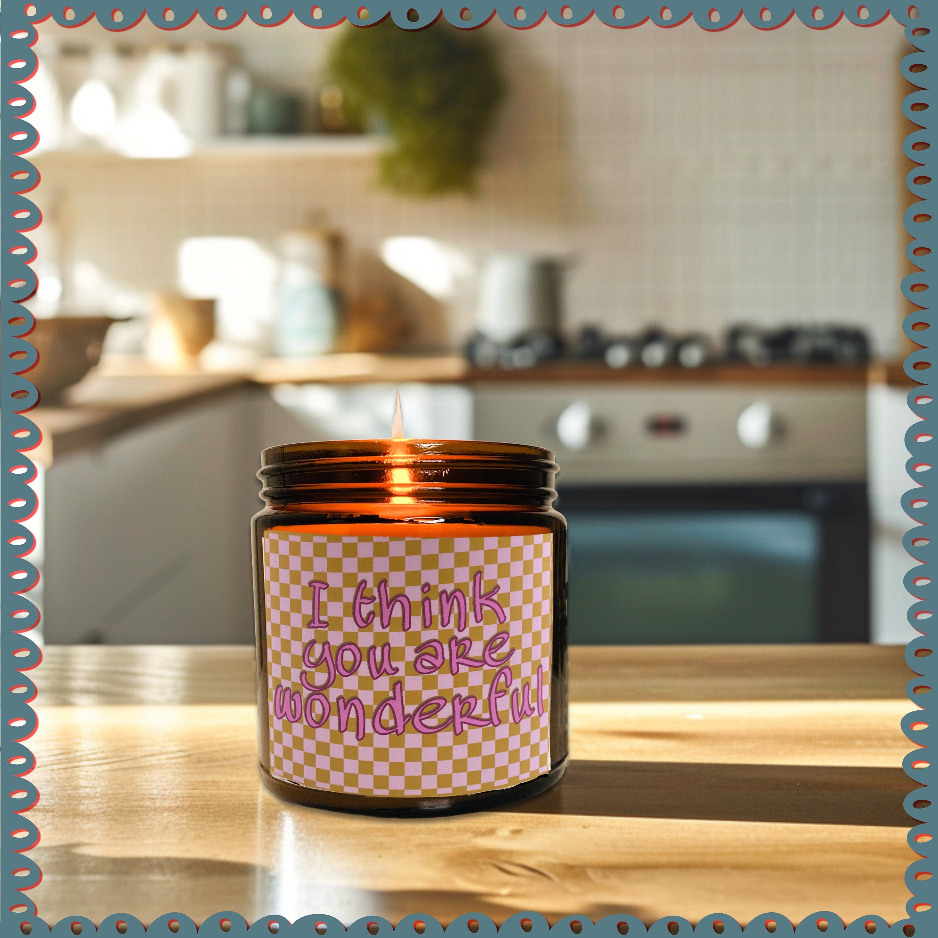 Aesthetic Scented Candle, Booknook Gift, Book Nook Decor, Cute Aesthetic Gift, Natural Soy Wax, Hygge time, Reading Nook