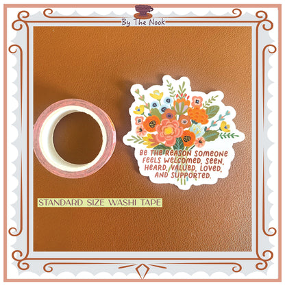 Kindness Waterbottle Sticker, Journal Stickers, Planner Stickers, Readers Gift, Book Sticker for Laptop, Kindle Sticker, Just Because Gift