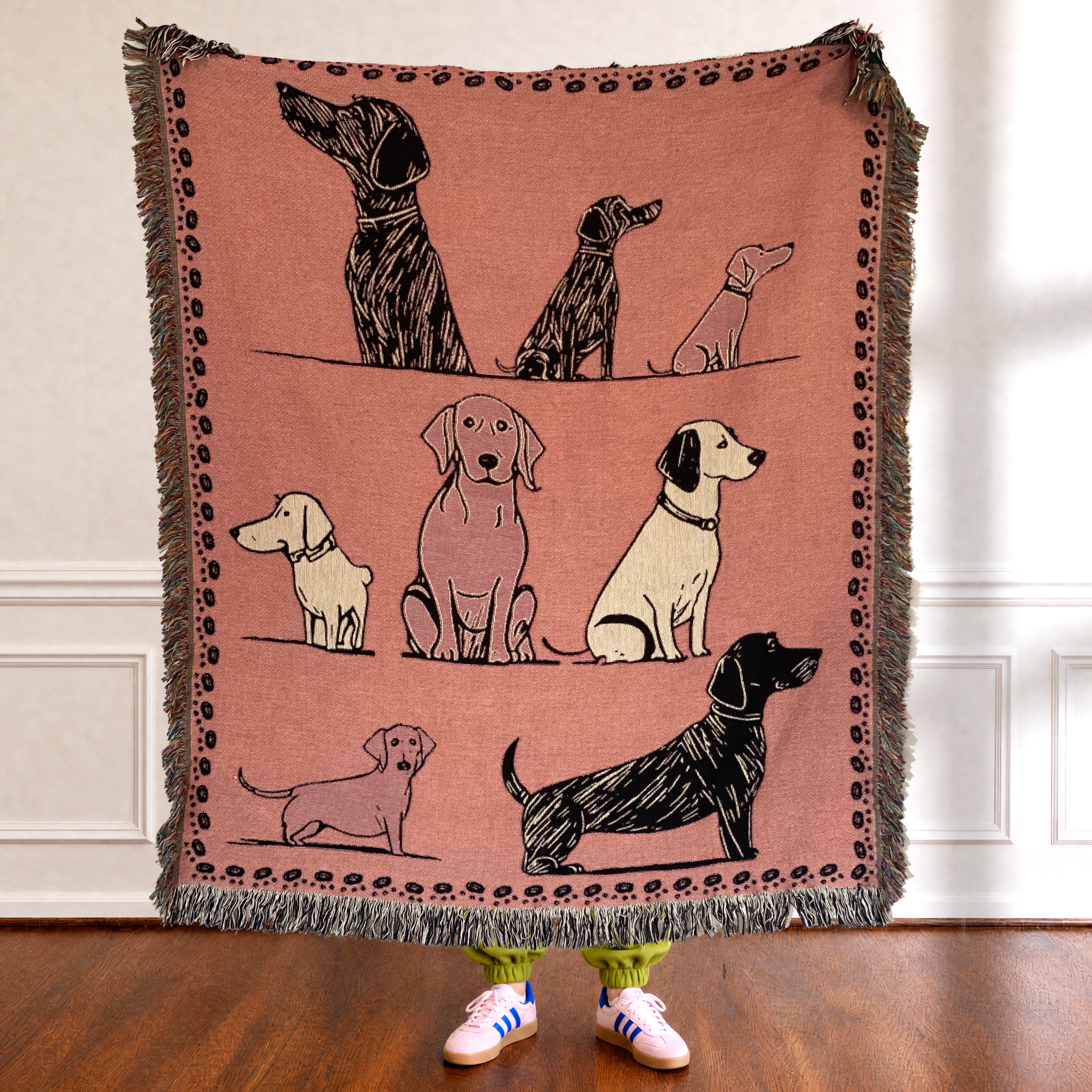 The Unapologetically Pink Woven Blanket