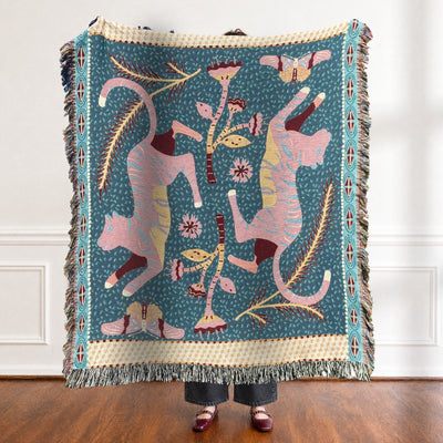 The Eclectic Soul Woven Blanket