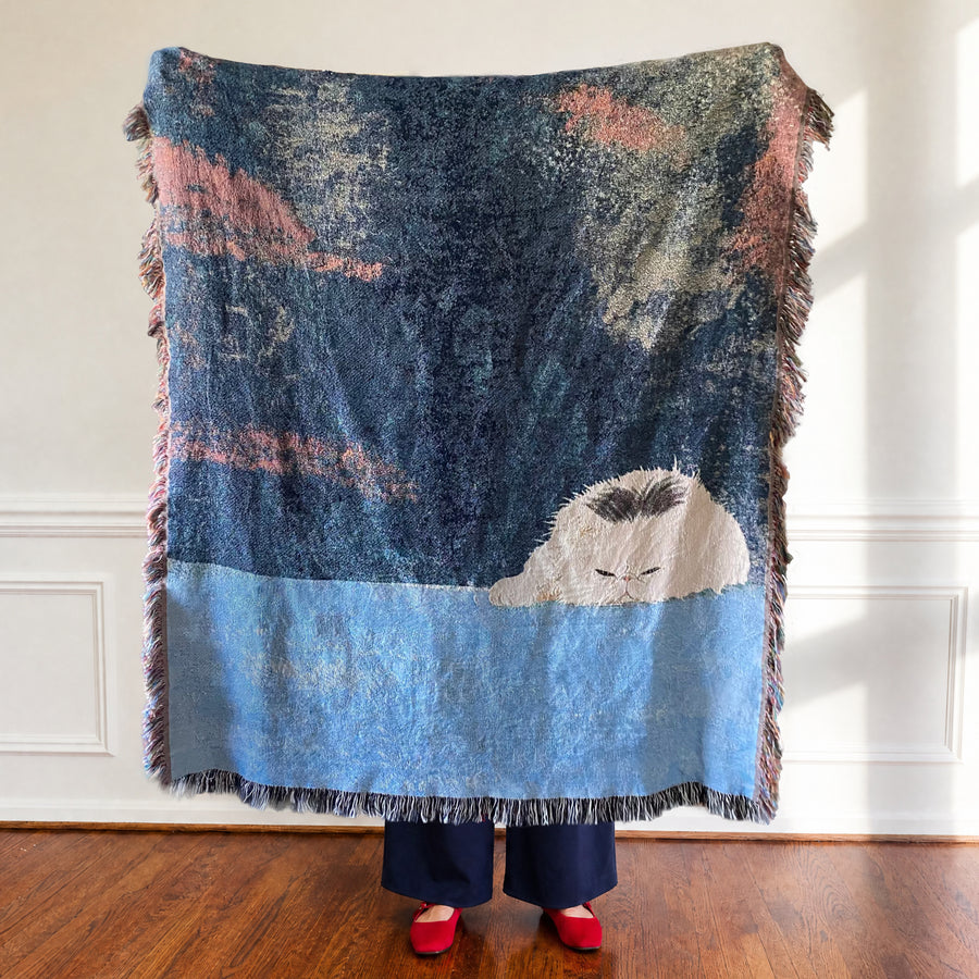 The Corner Keeper Woven Blanket