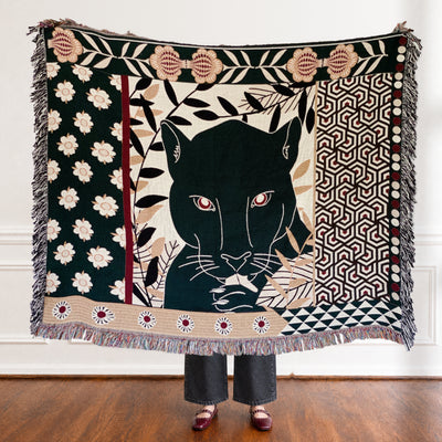 The Take Up Space, Unapologetically Woven Blanket