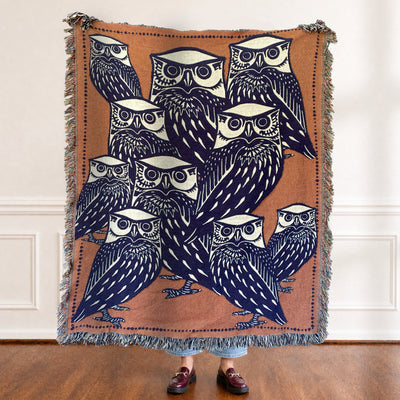The Watcher Woven Blanket