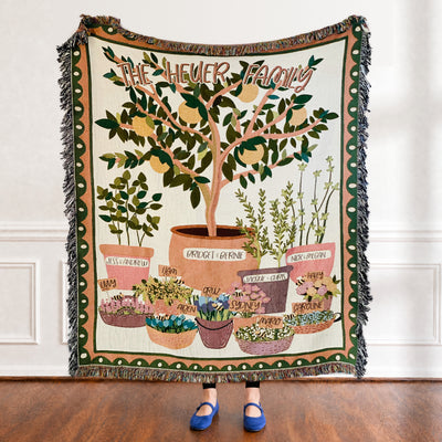 The Our Family Woven Blanket