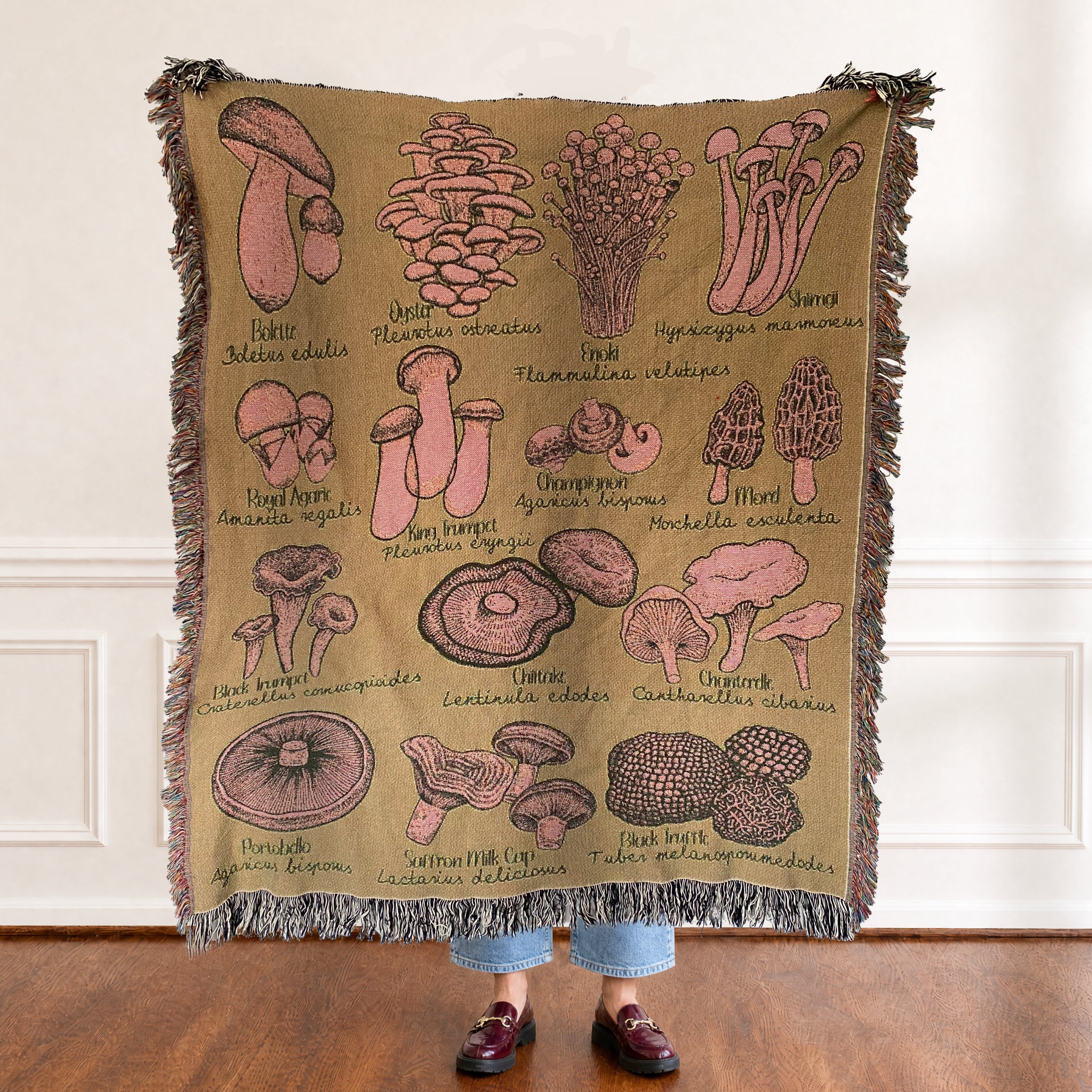 The Wild Harvest Woven Blanket