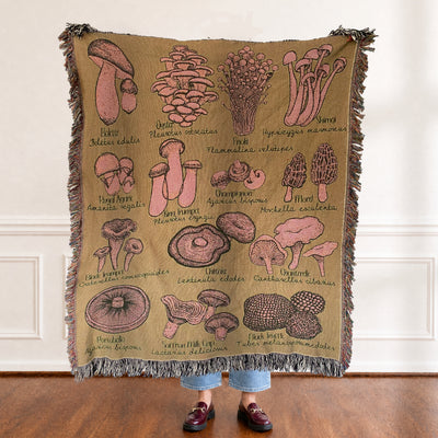 The Wild Harvest Woven Blanket