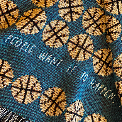 The Dream Team Woven Blanket
