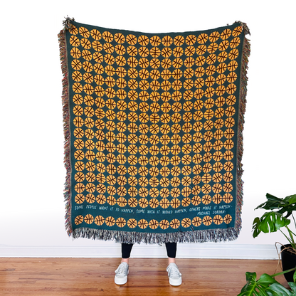 The Dream Team Woven Blanket