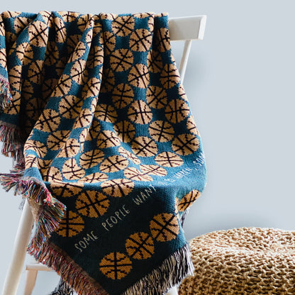 The Dream Team Woven Blanket