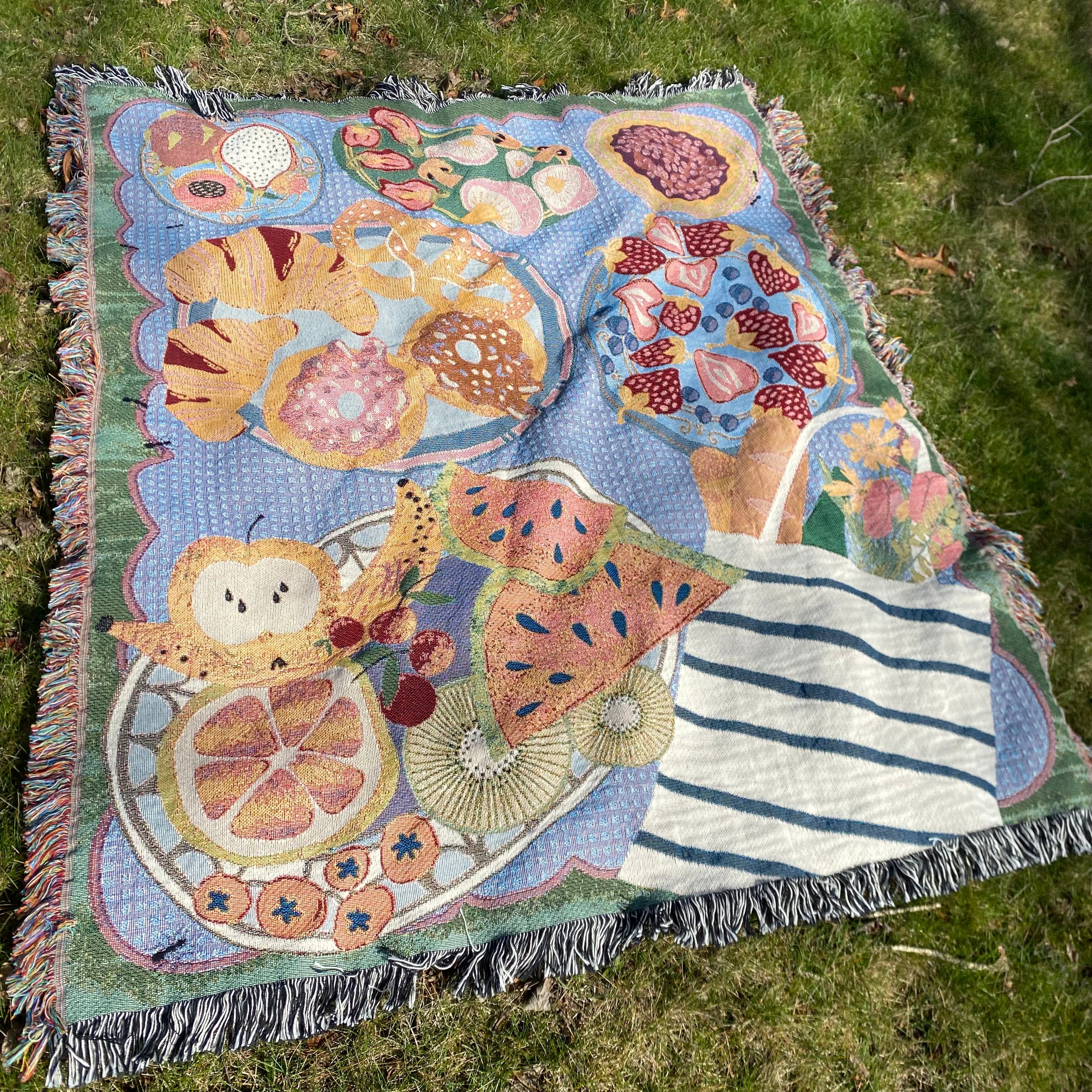 The Picnic Days Woven Blanket