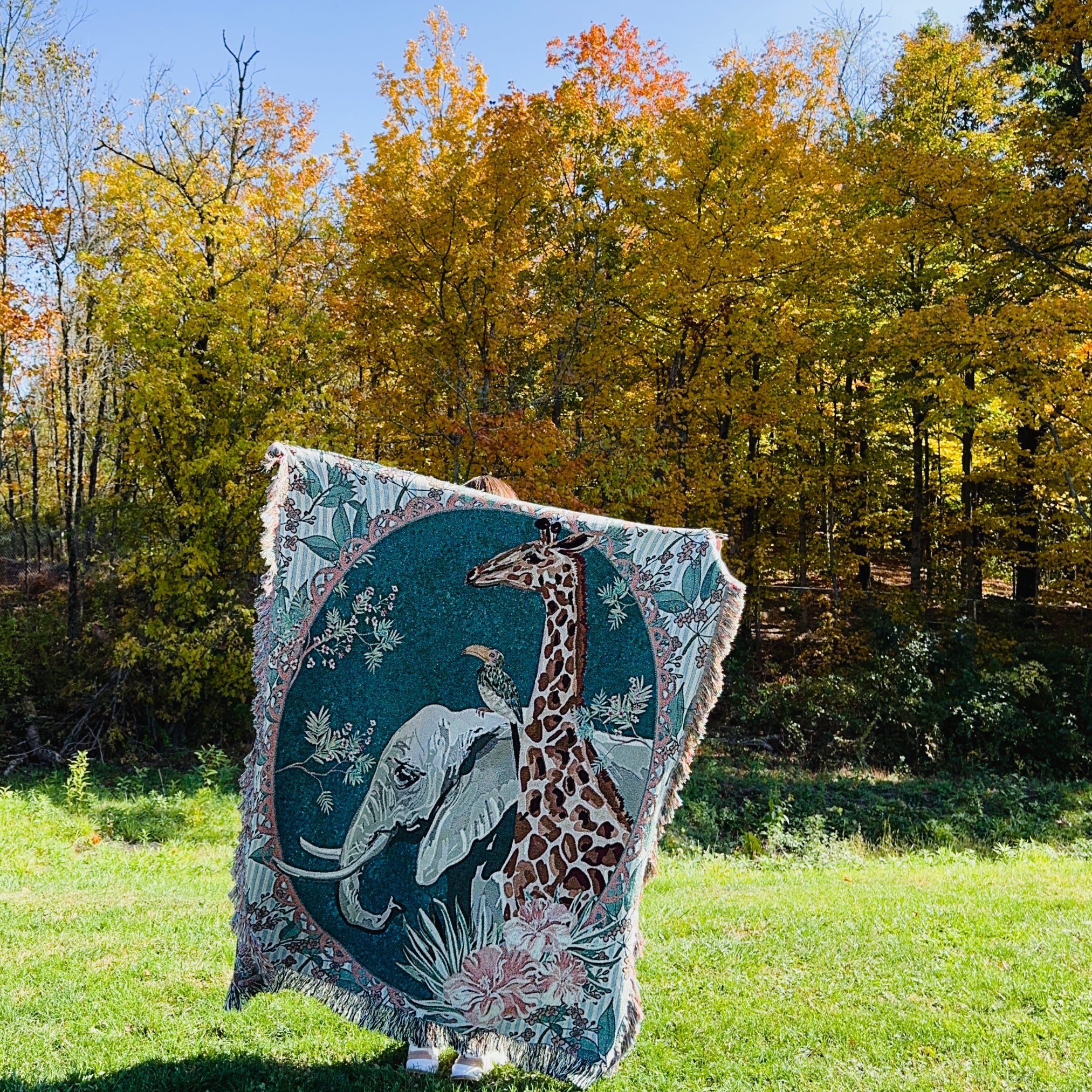 The Wise & Present Woven Blanket