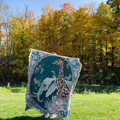The Wise & Present Woven Blanket