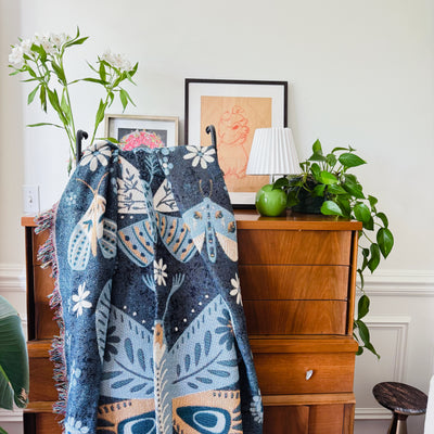 The Open the Window Woven Blanket