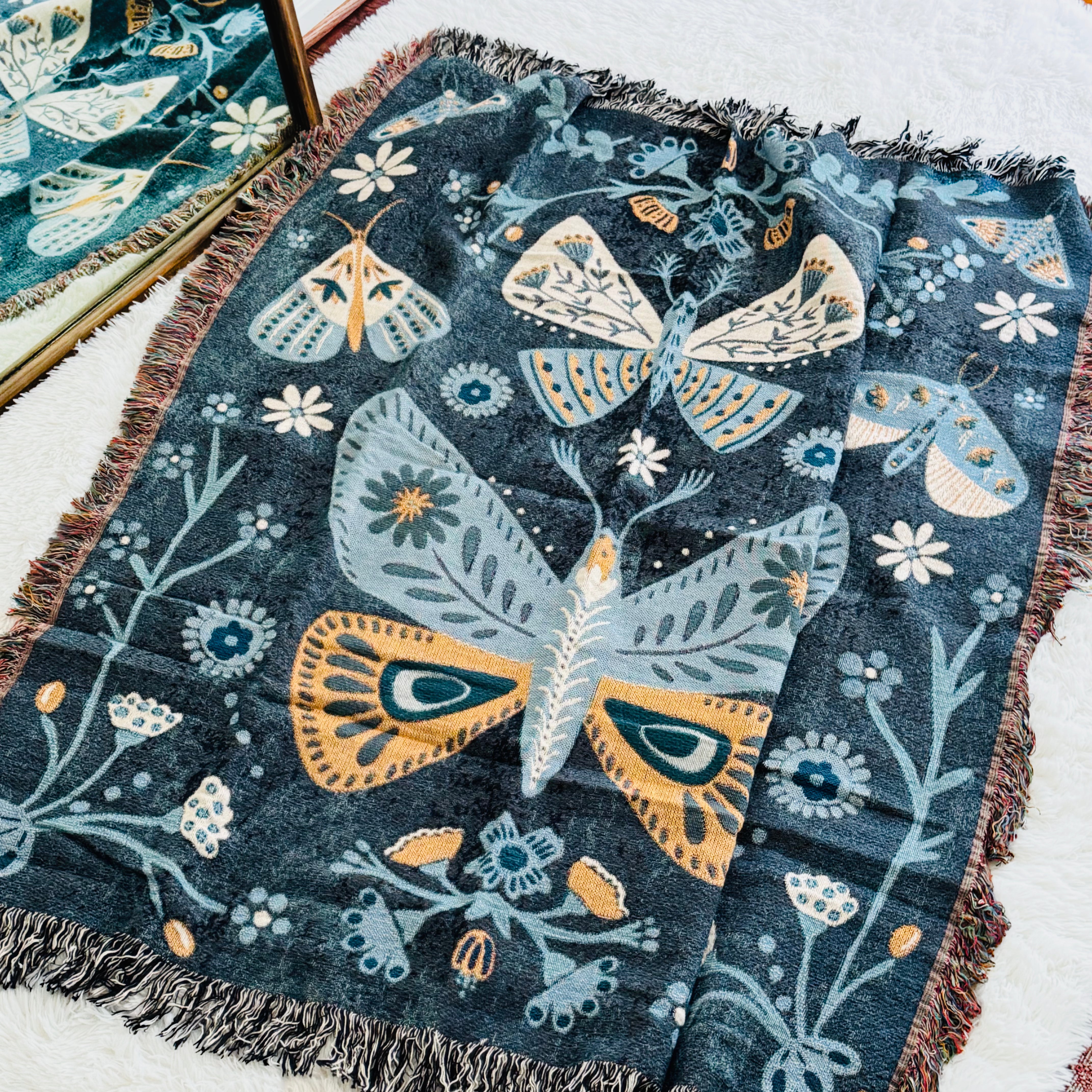 The Open the Window Woven Blanket